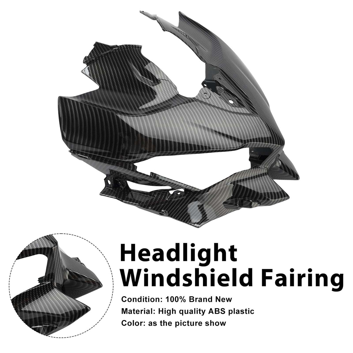 2019-2024 Kawasaki Versys 1000 Headlight Windshield Cover Fairing