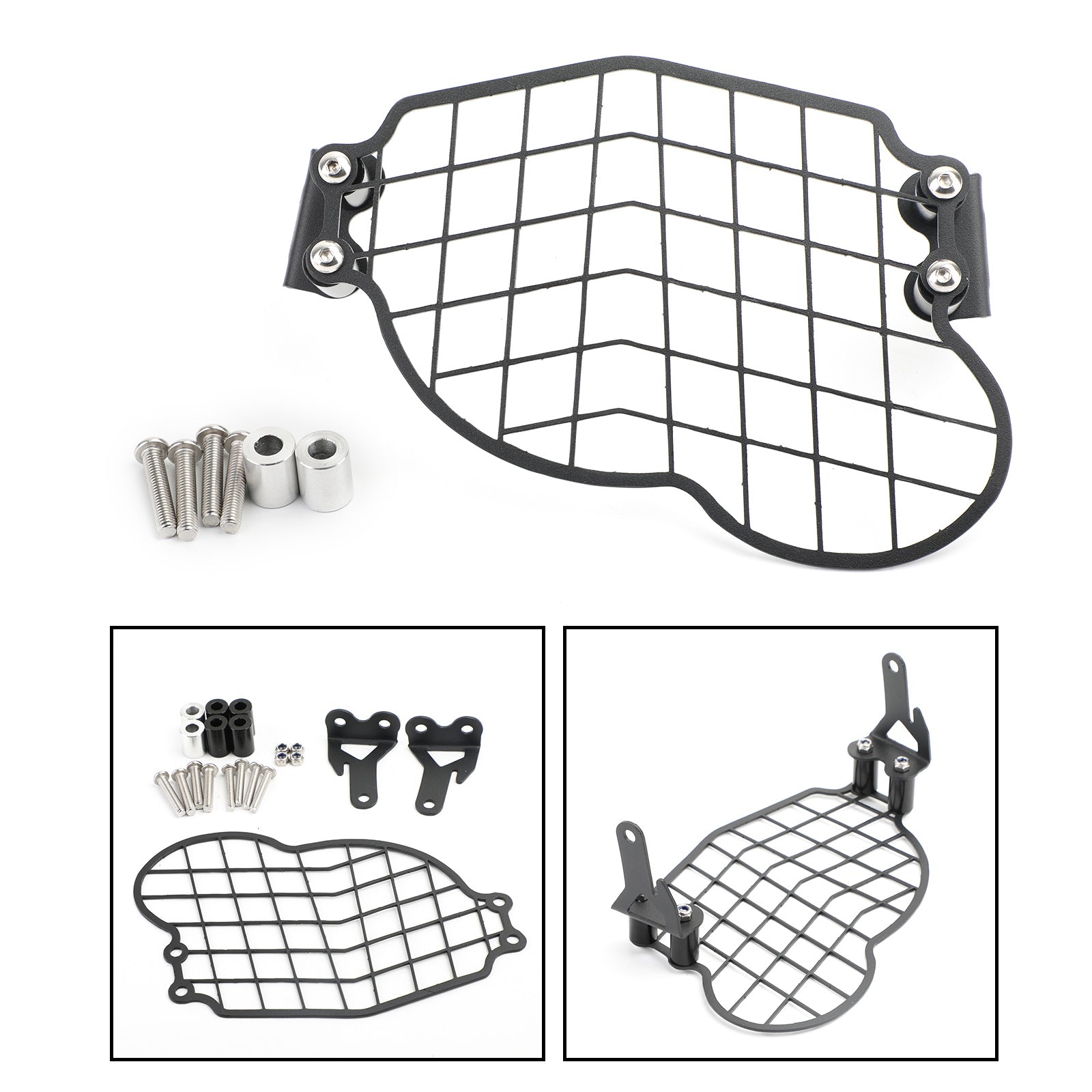 Protektor grilu světlometů z nerezové oceli pro BMW G650GS Sertao 2011-2017