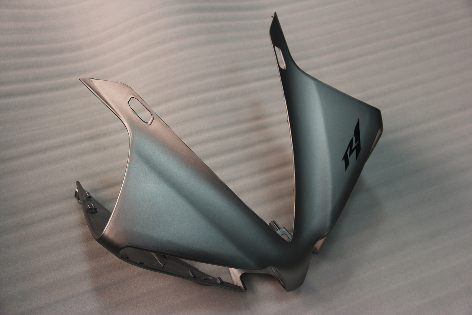 Amotopart 2009-2011 Yamaha YZF 1000 R1 Matte Light Grey&Black Fairing Kit