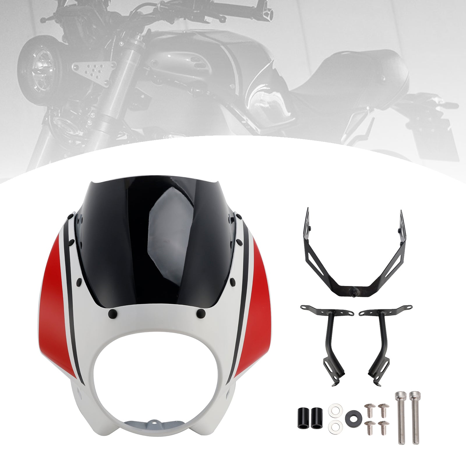 Yamaha XSR900 2022-2025 Headlight Fairing Windshield WindScreen