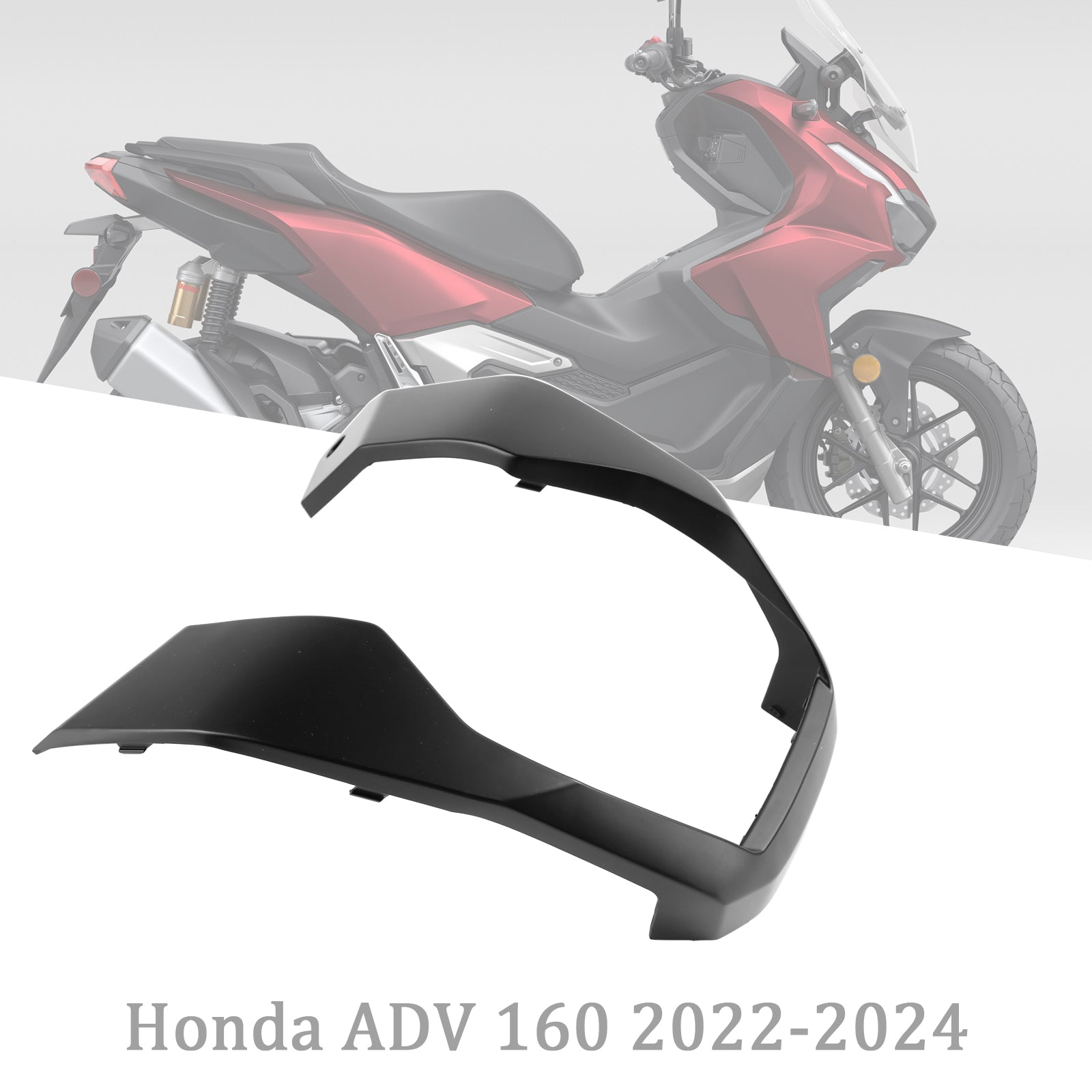 23-24 Honda Adv 160 Lenker Fahrer Mittelkasten Untere Abdeckung Verkleidung
