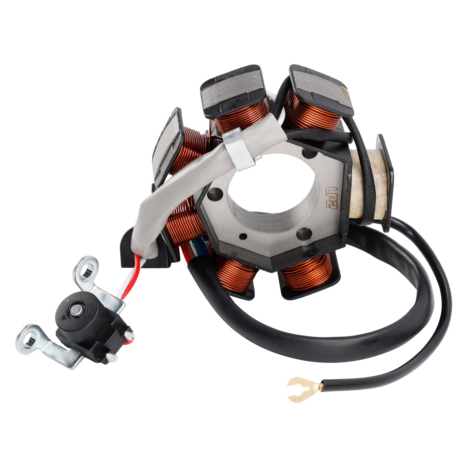 04-10 Yamaha YBR125 YBR125E YBR125EGS 7 Coils Stator Generator