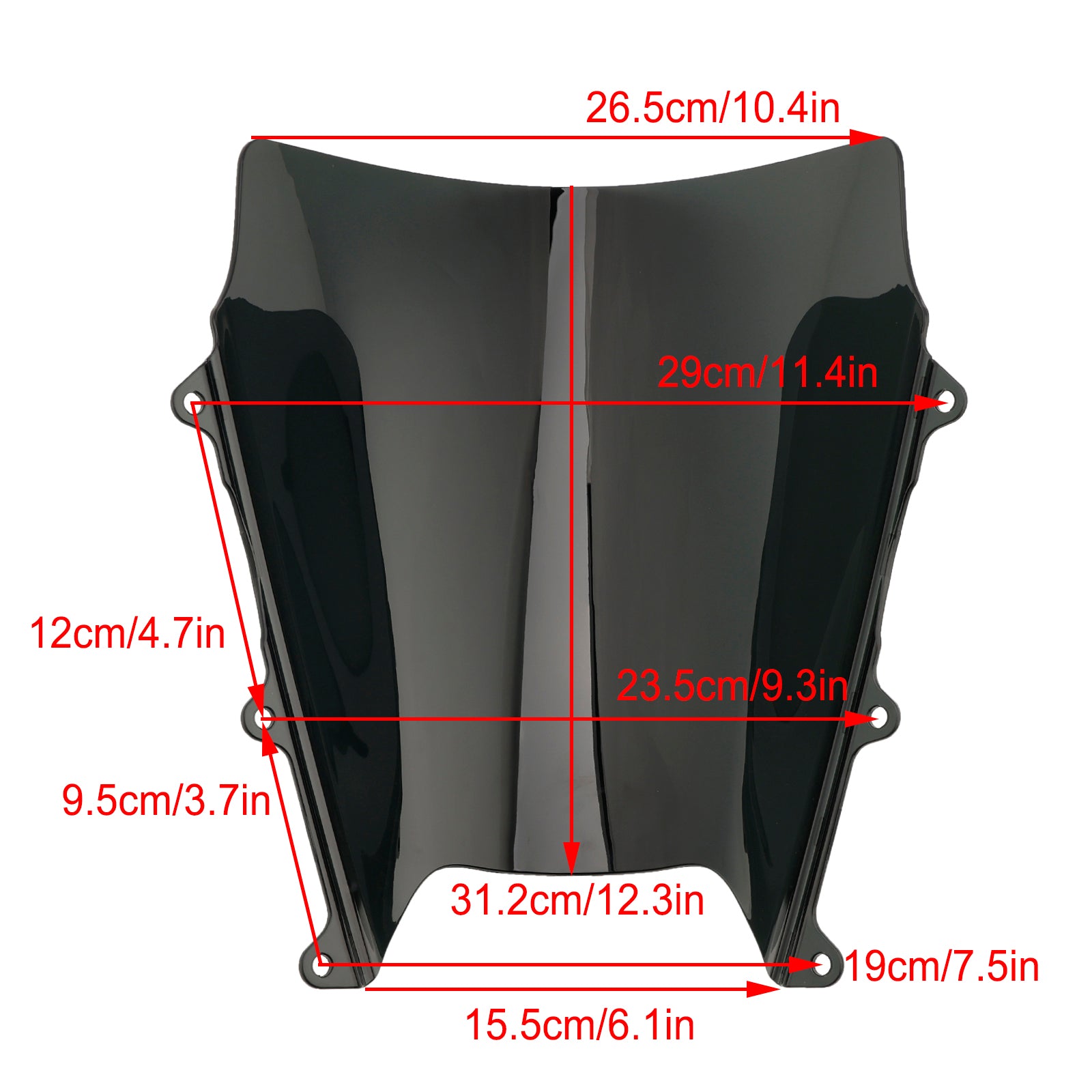 2023-2025 Suzuki GSX-8R Windshield Windscreen