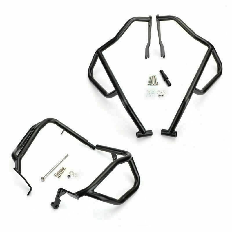 2019-2023 2022 Honda Cb 500 Cb500X Crash Bars Engine Guards Set Black
