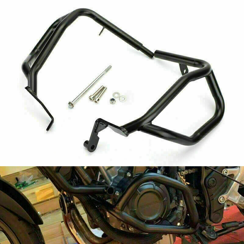2019-2023 2022 Honda Cb 500 Cb500X Crash Bars Engine Guards Set Black