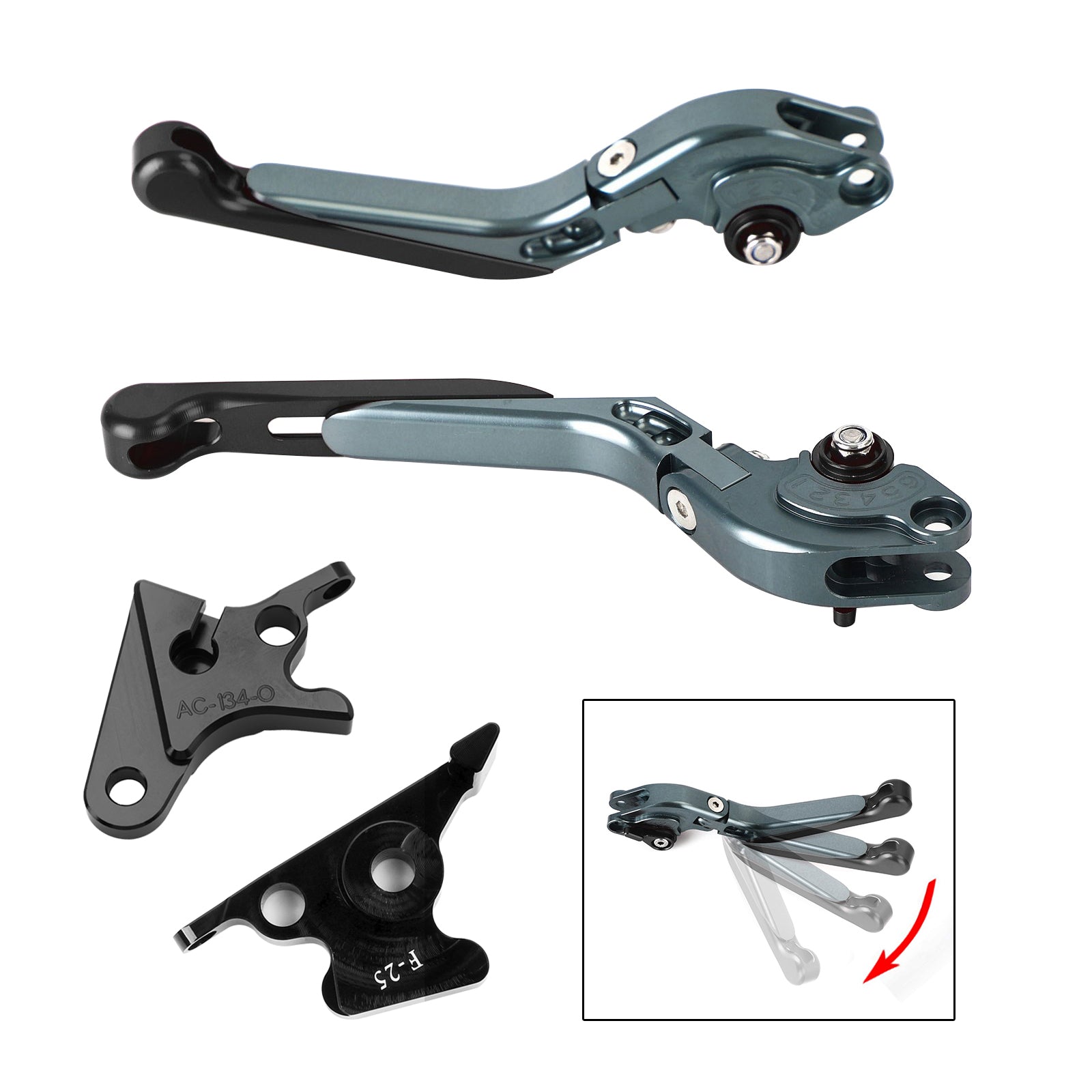 2021-2023 HONDA CB350 HNESS GB350 CB350 ALAVANHA DE FREIO AJUTADA AJUSTÁVEL