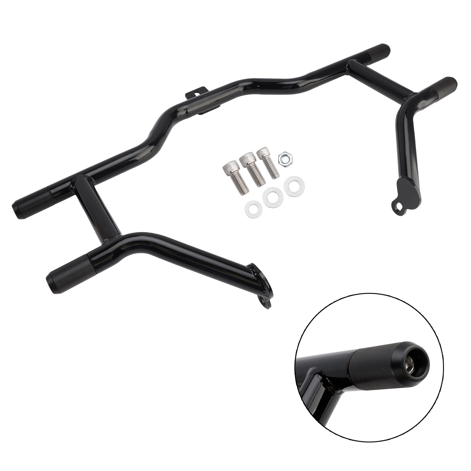 09-23 Touring Road King Bumper Engine Protection Guard Crash Bar Black