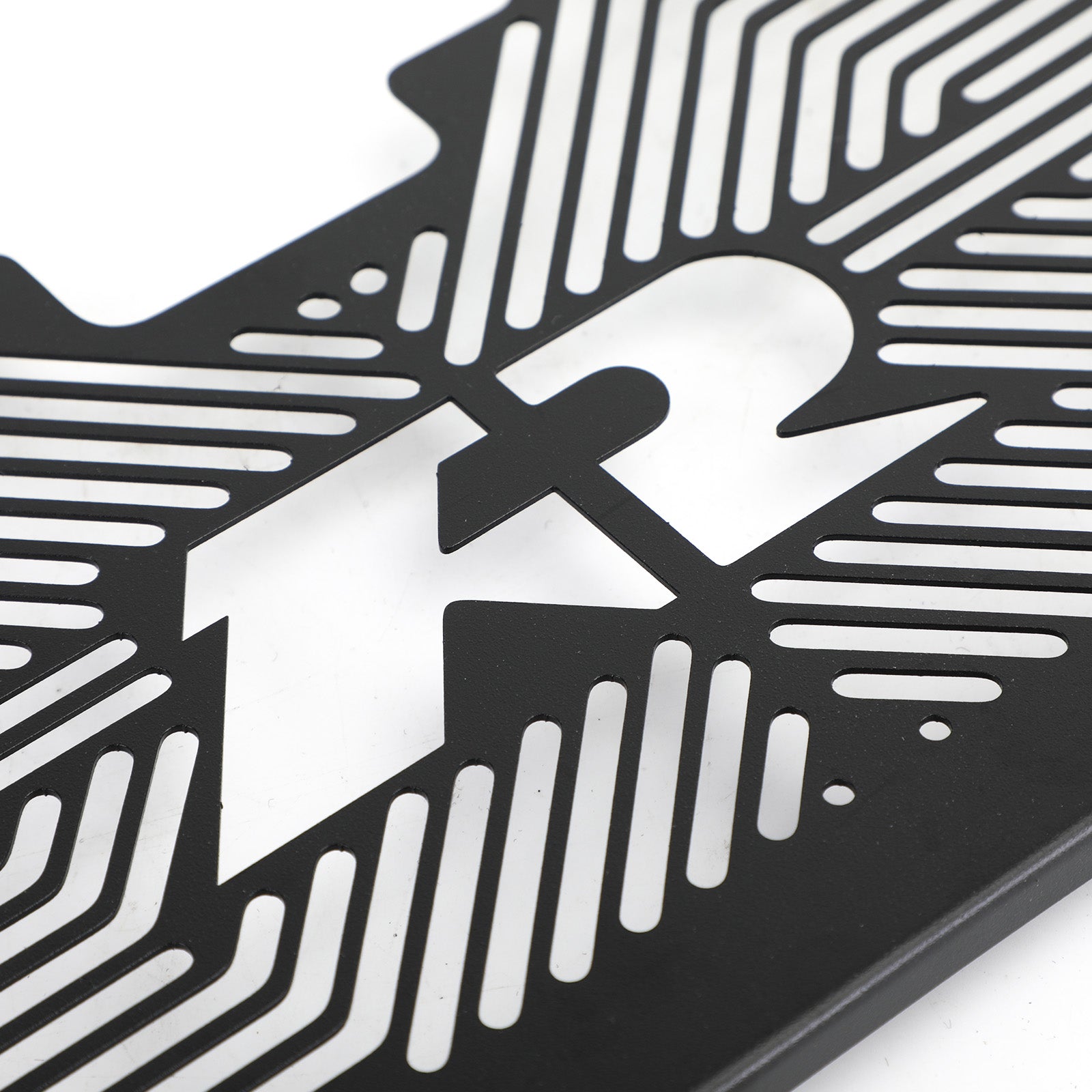 ブラックラジエーターガードカバー BMW R1200RS R1250RS R1200R 15-20 ブラックに適合