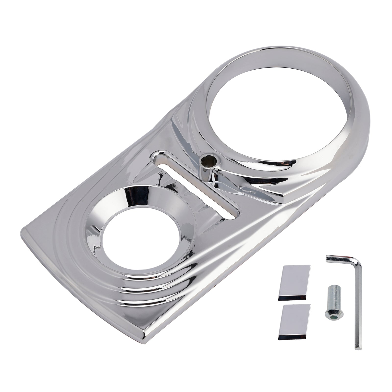 Softail FLSTC FXST Street Glide Gas Tank Dash Panel Insert Cover