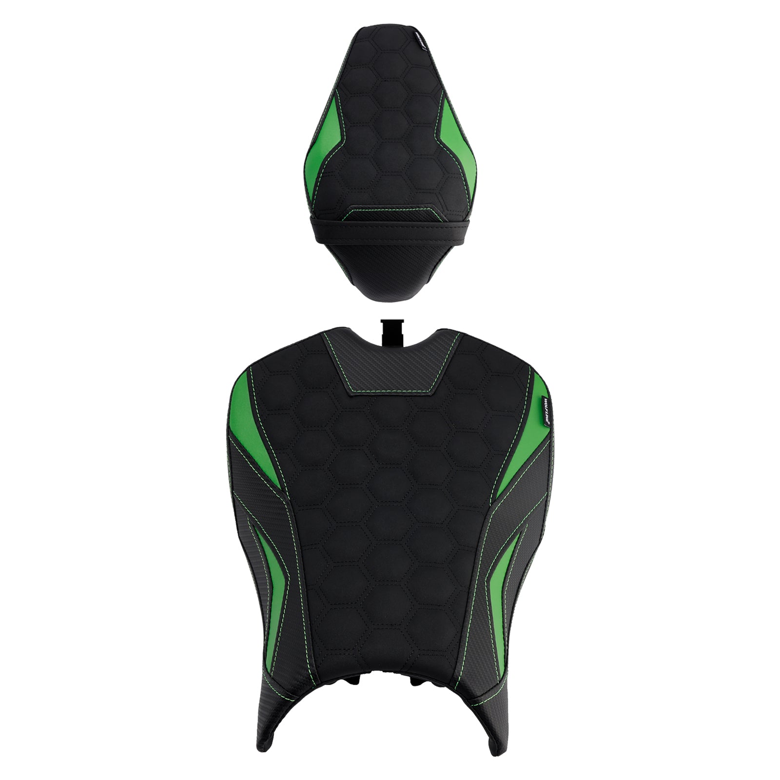 2025 Kawasaki Z900 Zr900-F Front&Rear Raider Passenger Cushion Kit Green2