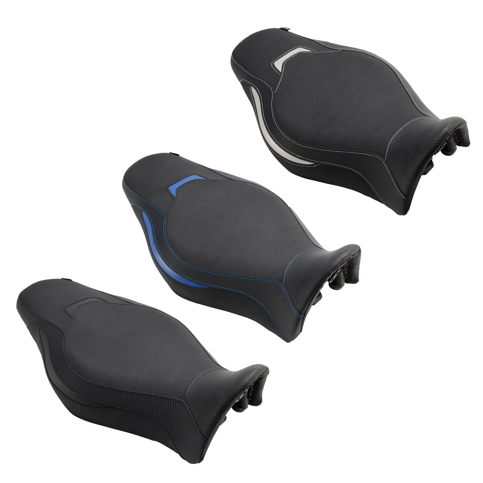 21-23 Yamaha Mt-09 Mt-09Sp Rider Passenger Seat Front Rear Cushion Gray