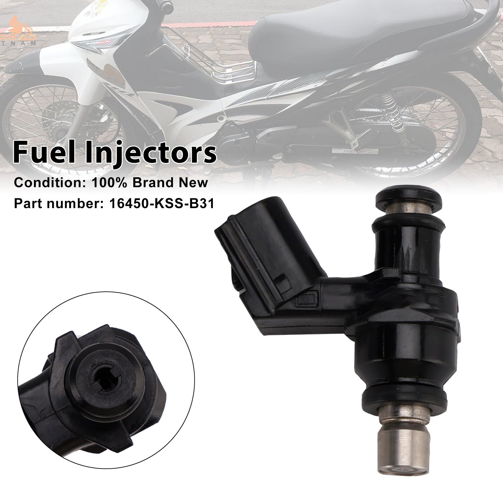 2010 Honda WAVE 110 I Fuel Injectors 16450-KSS-B31