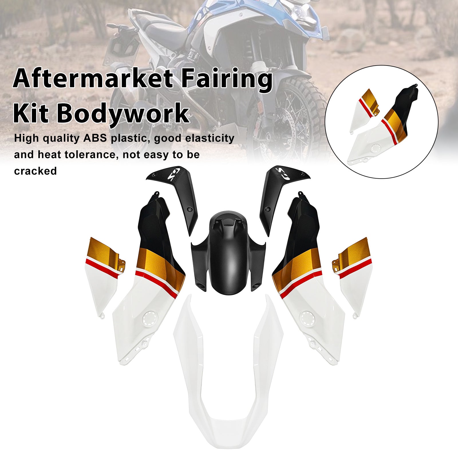 Amotopart 2024-2025 BMW R1300GS Collection Fairing Kit