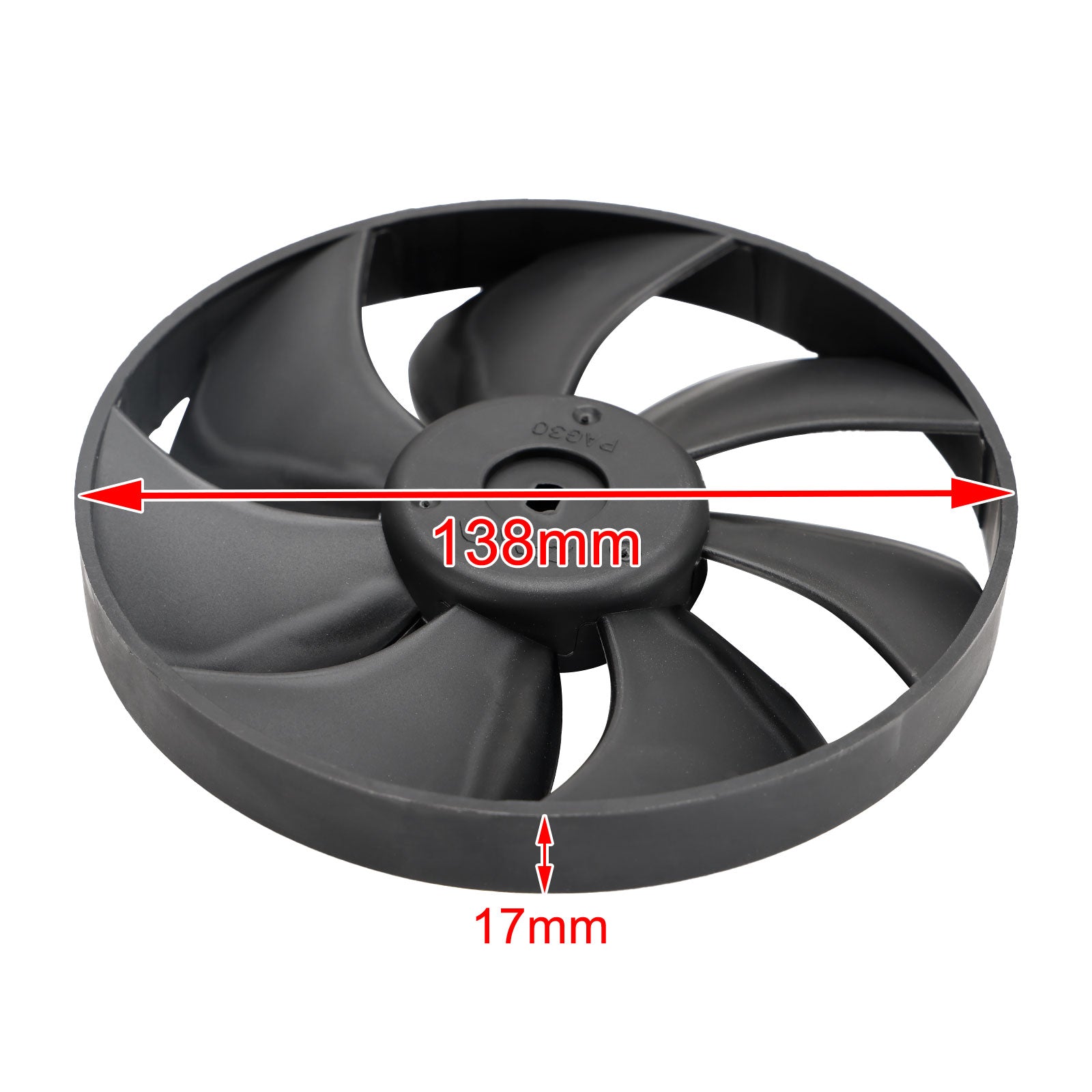 Blade de ventilador de resfriamento do radiador do motor para Yamaha YZF R6 YZF-R6 2006-2016