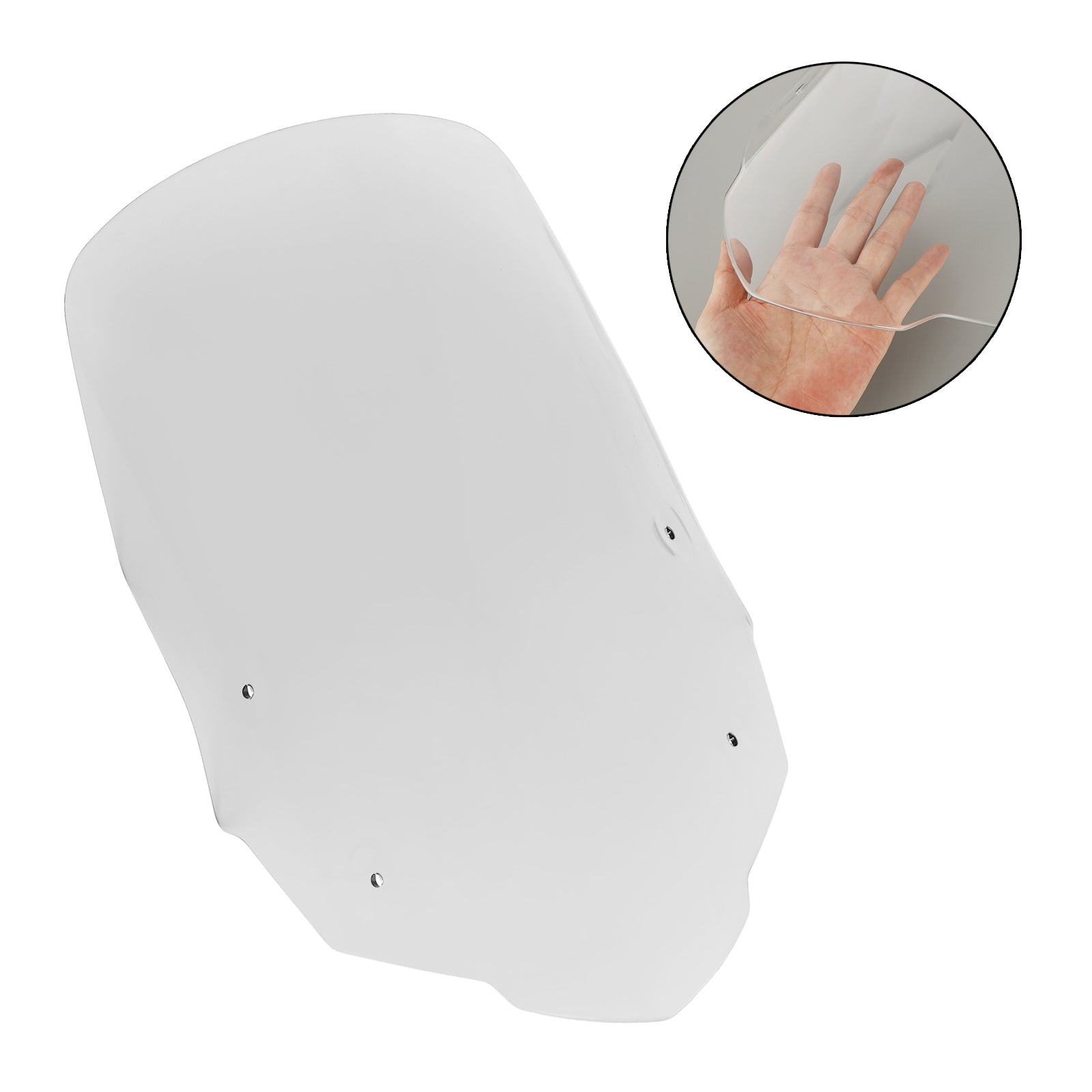 2023- Honda XL750 Transalp ABS Motorcykel vindrutan vindruta