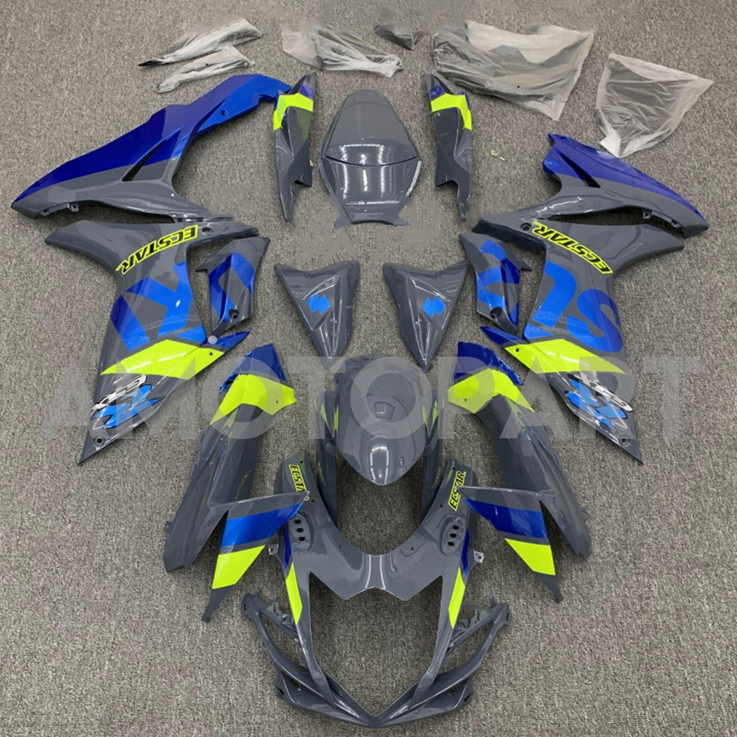Amotopart 2011-2025 Suzuki GSXR 600/750 Fairing Kit Collection One