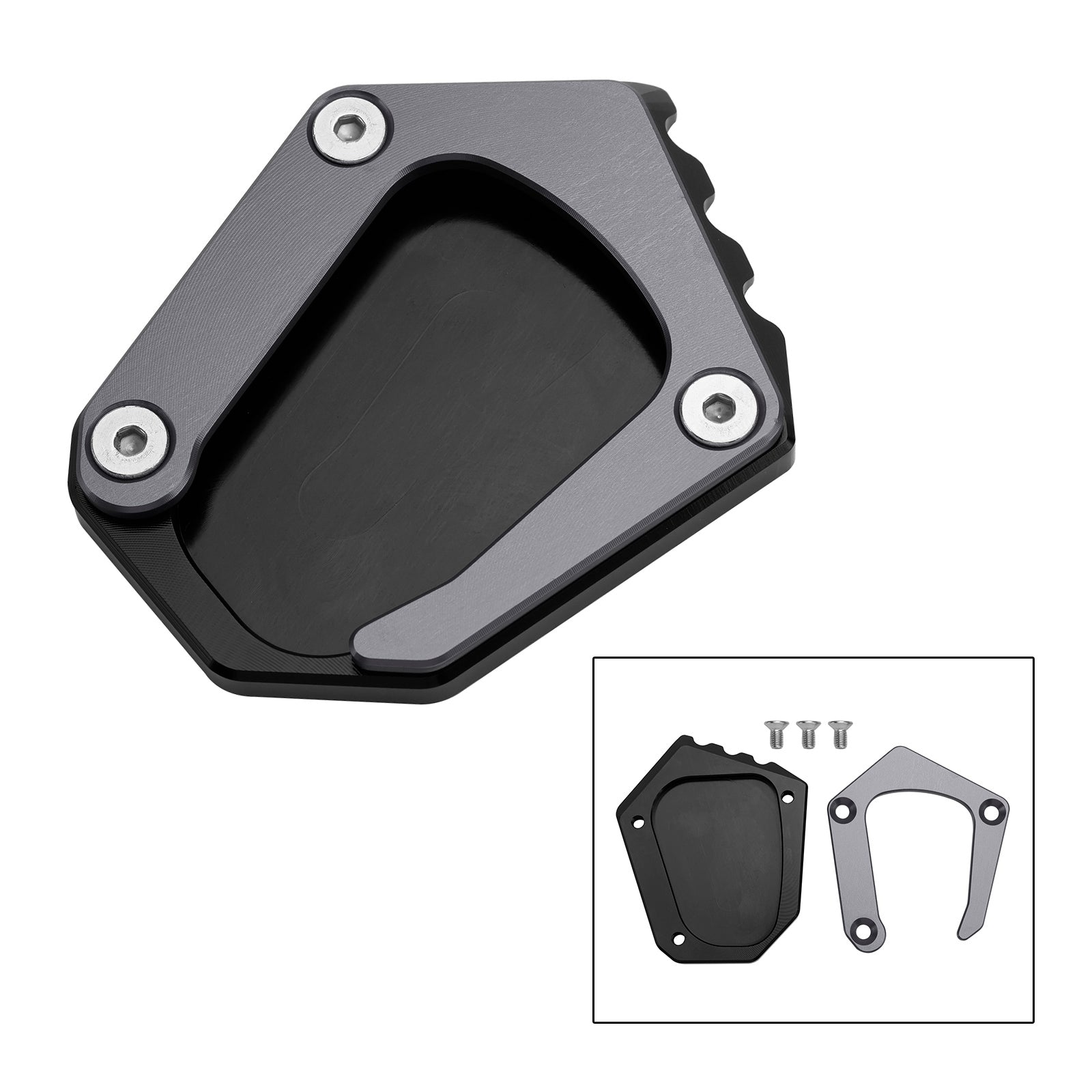 Ständer-Vergrößerungsplattenpolster passend für BMW K1600 2016–2022