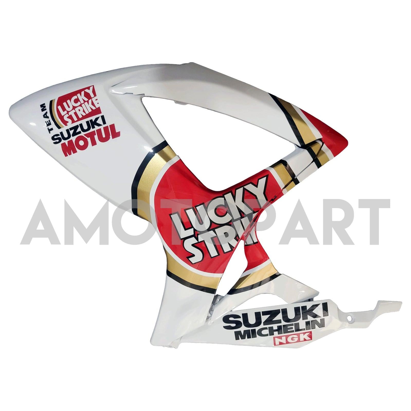 Amotopart 2006-2007 Suzuki GSXR 600/750 White Red Fairing Kit