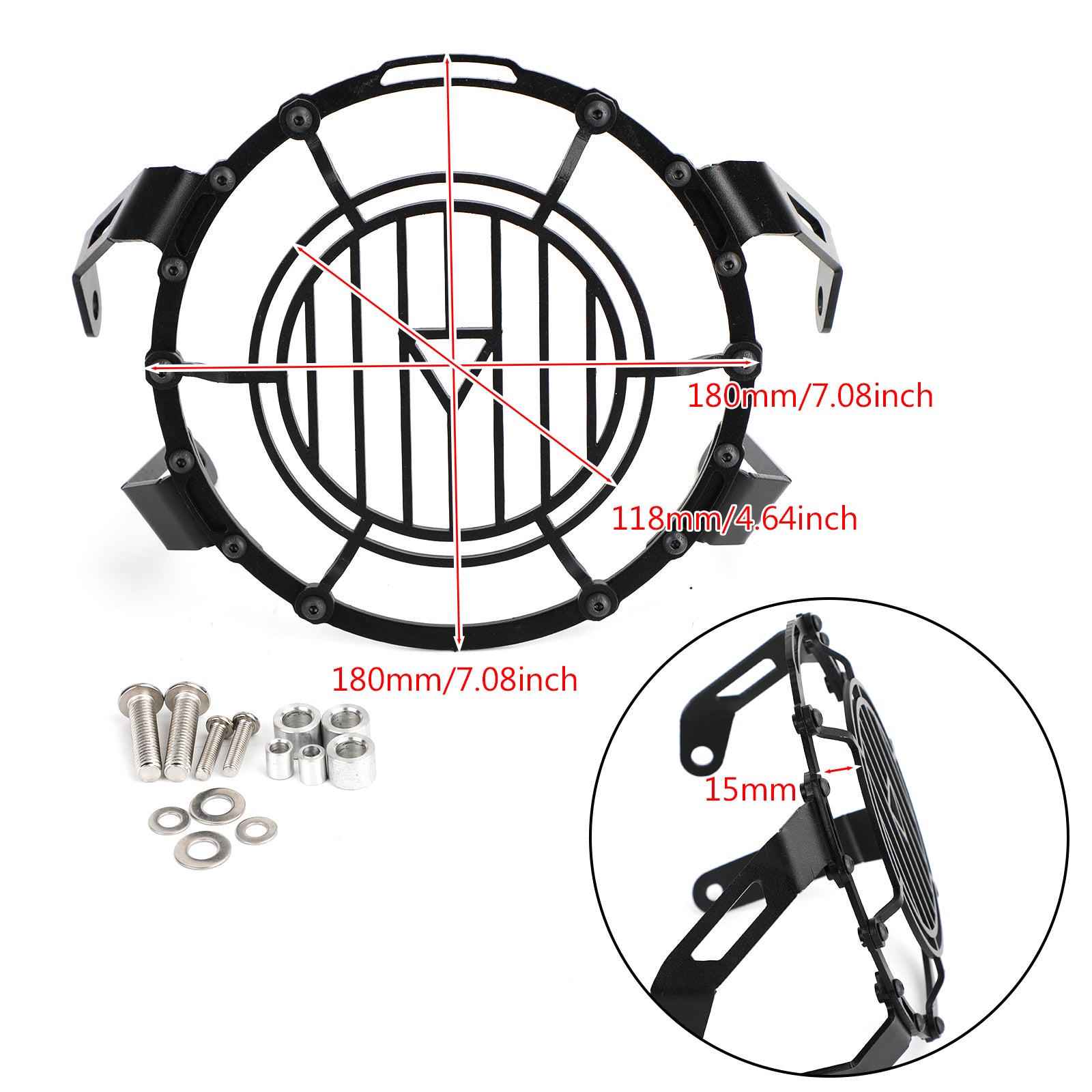 Protezione protezione faro Street Twin / Street Scrambler 16-20 TR