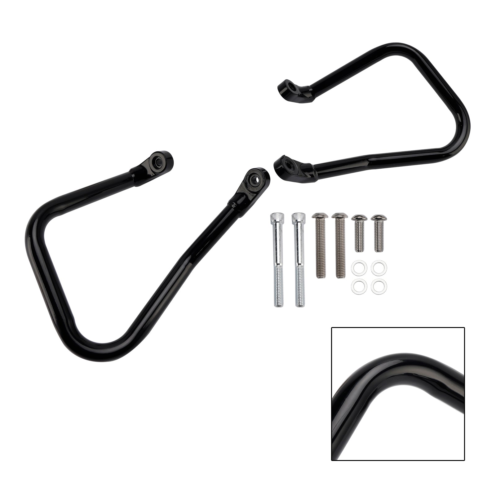 Softail Flhc Flhcs 2018-2024 Engine Guard Anti-Crash Bumper Protector