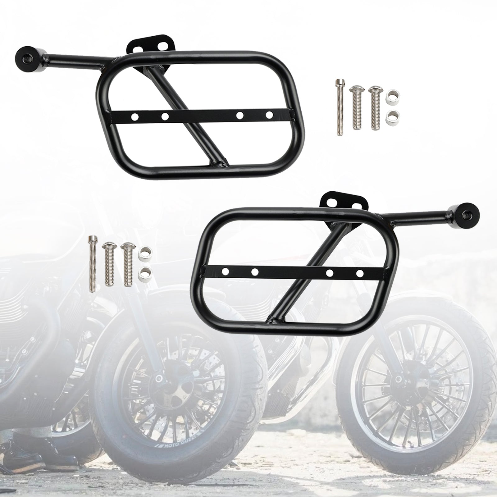 Soporte de montaje para alforjas Guzzi V9 Bobber Roamer 2018-2024