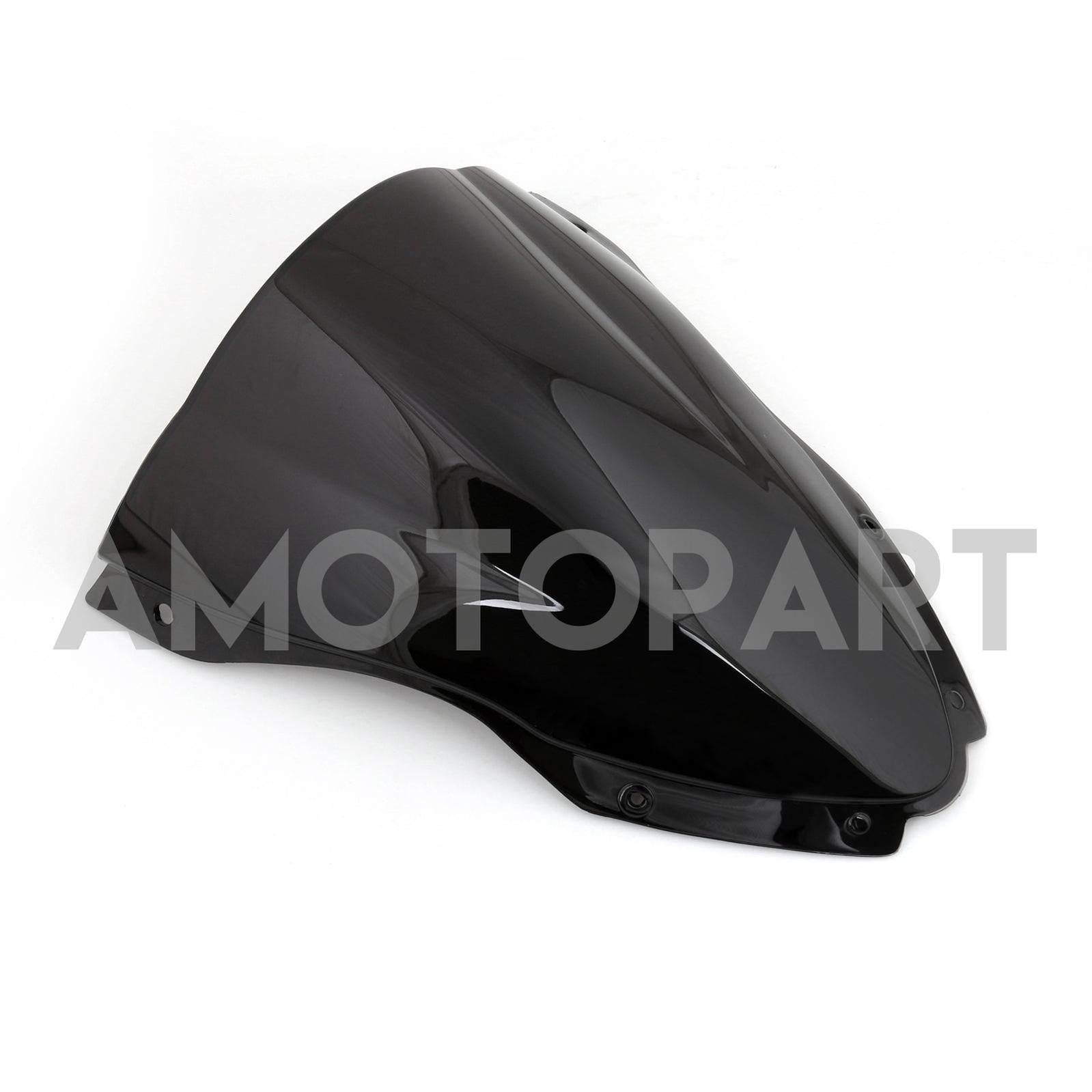 Amotopart 2021-2025 ZX-10R ZX-10RR Kawasaki Black with White Fairing Kit