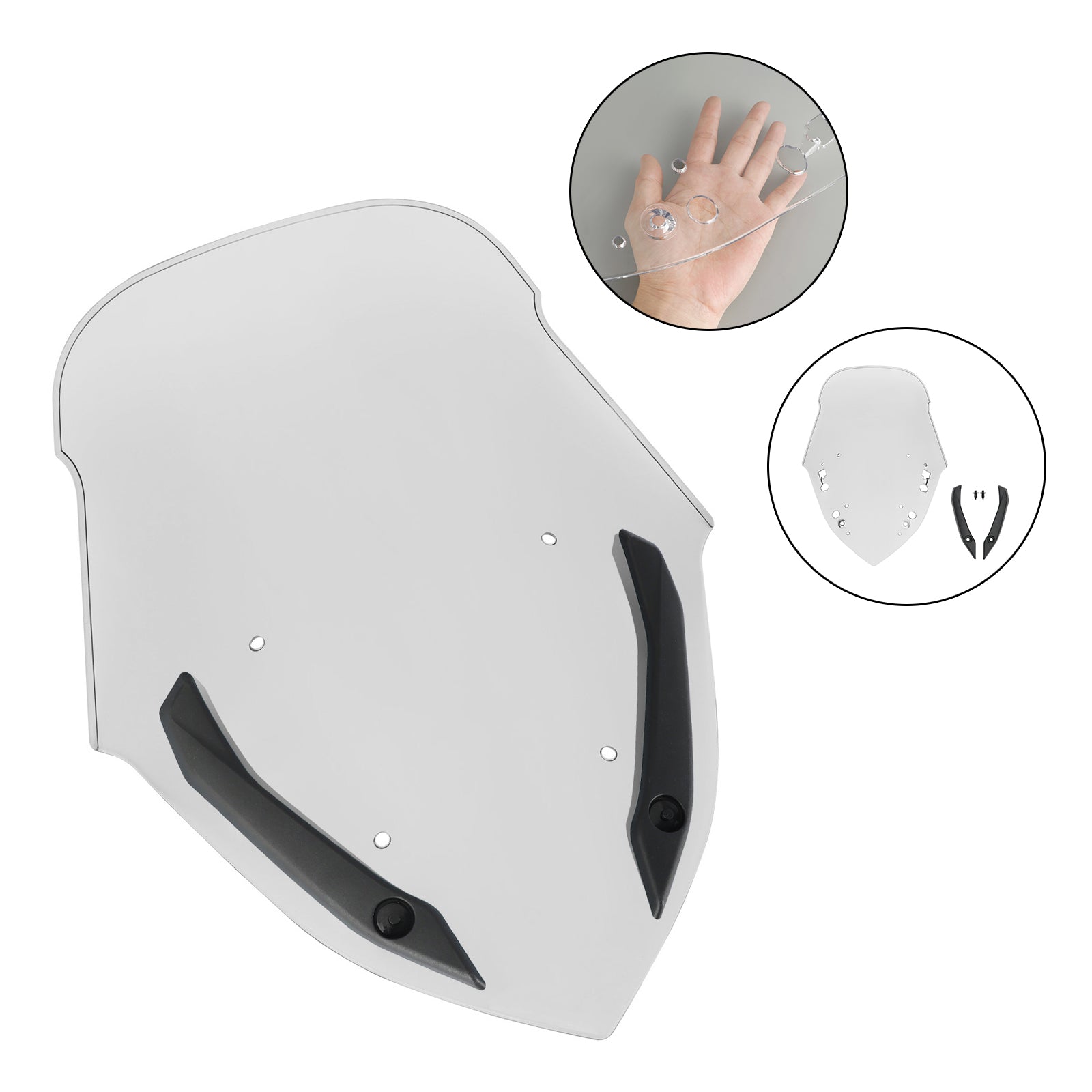 21–23 Yamaha NMAX 155 ABS Motorrad Windschutzscheibe Windschutzscheibe