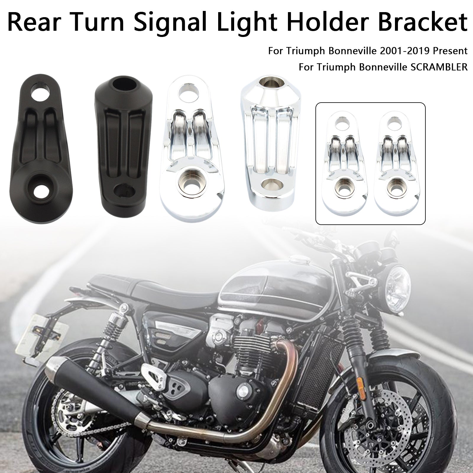 Bonneville SE T100 T120 Rear Turn Signal Light Holder Bracket