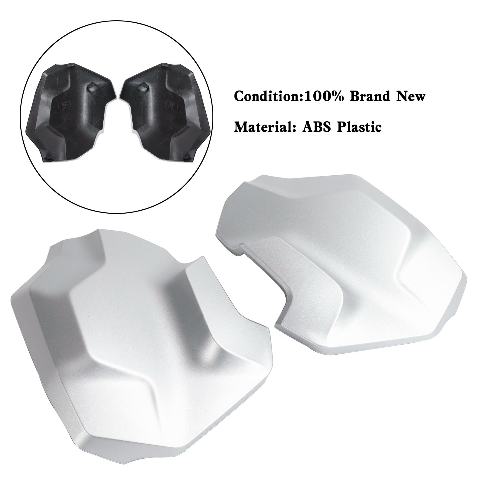 18-23 BMW R1250GS Adv Boczna ramka Fairing Fairing Cowl Strażnik pokrywa chłodnicy