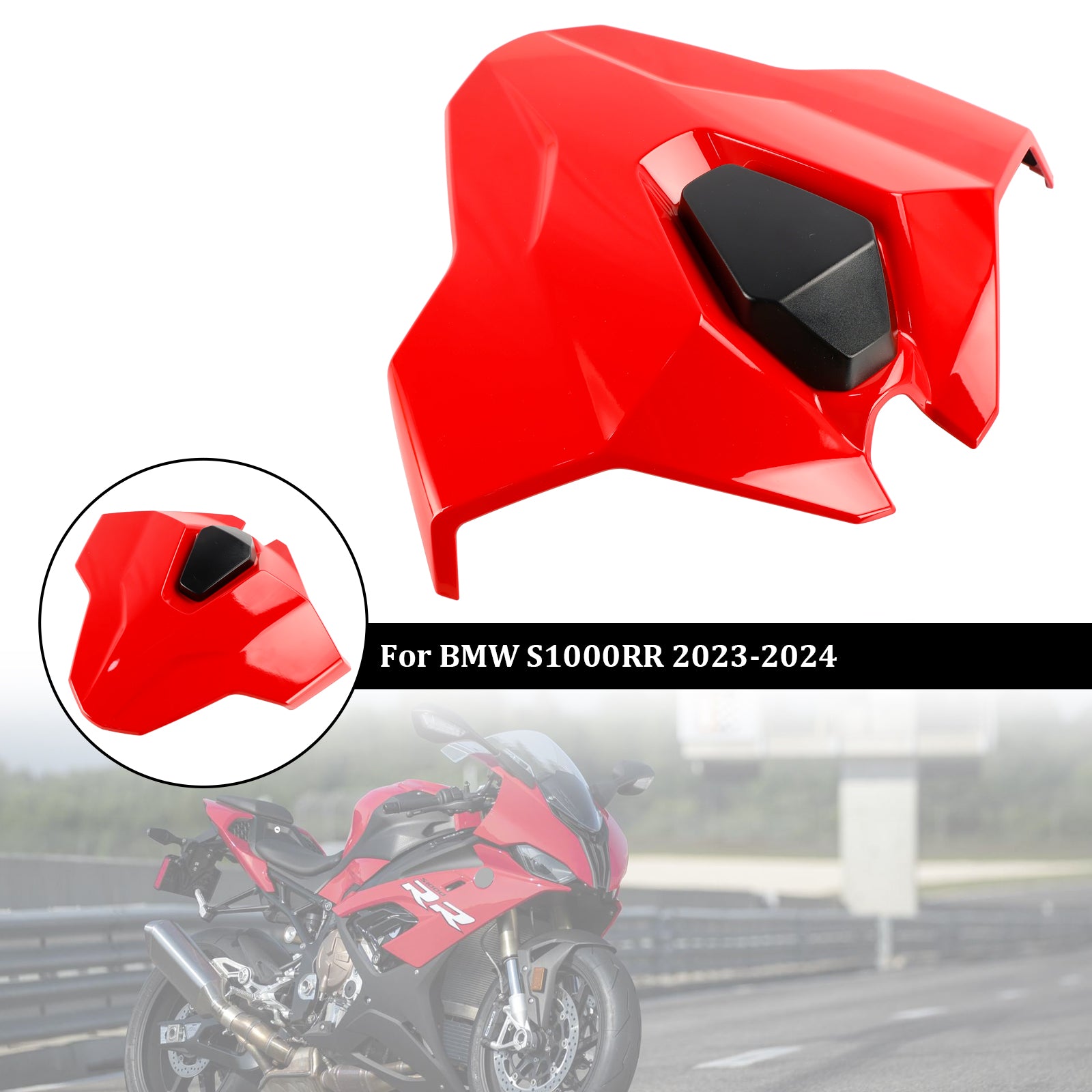 23-24 BMW S1000RR Svans baksäte Cover Fairing Cowl