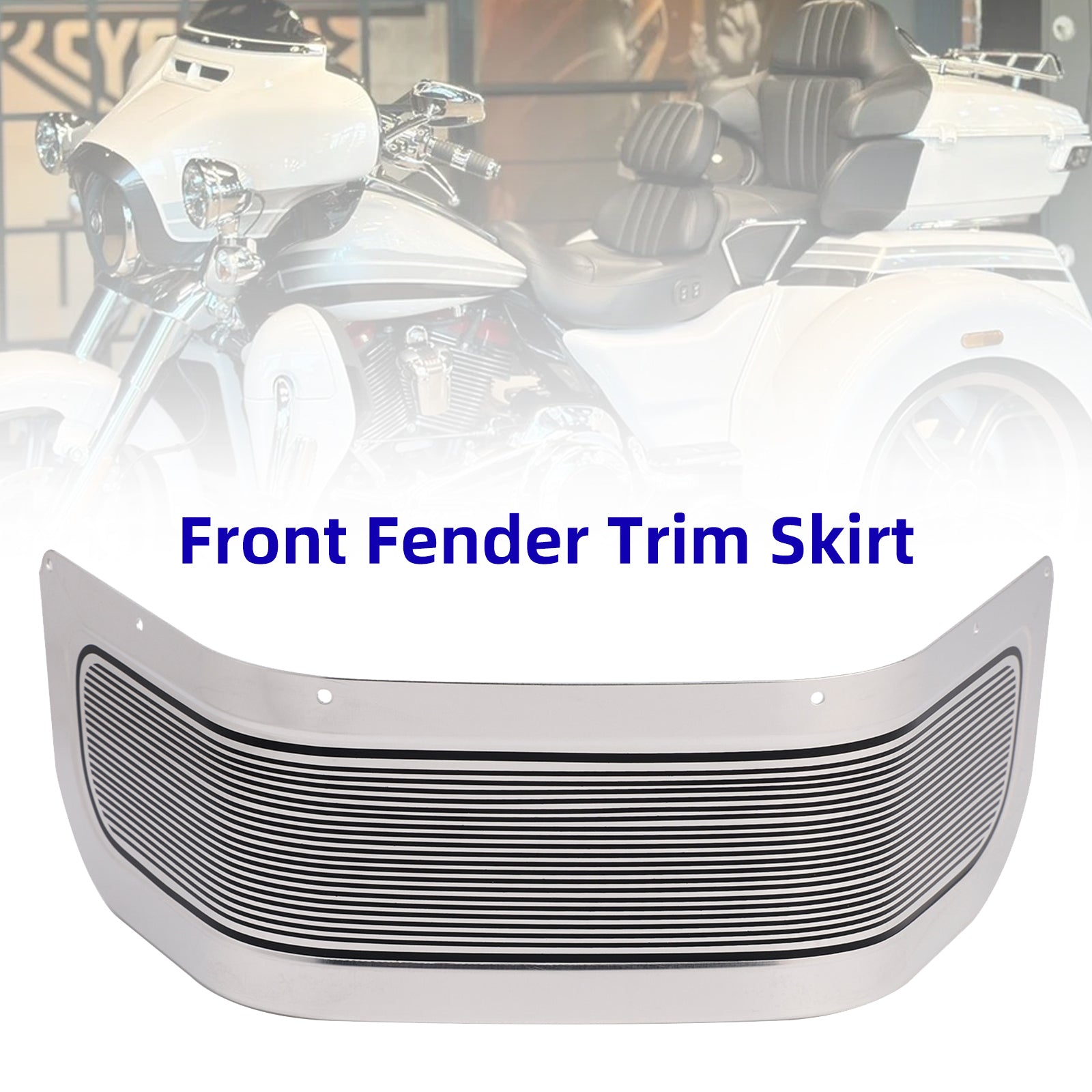 2014-2024 Touring Road King Electra Glide Front Fender Trim Skirt