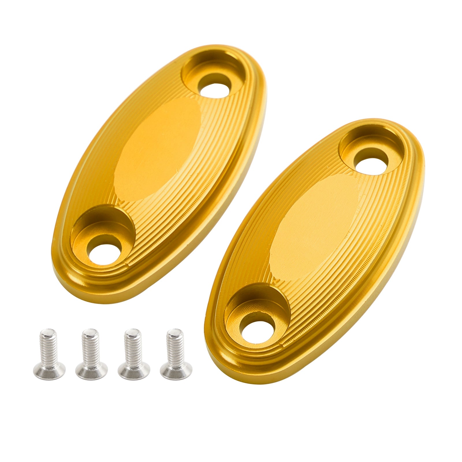 14-19 Honda CBR650R CBR650F CNC Mirror Excluir placas de bloqueio