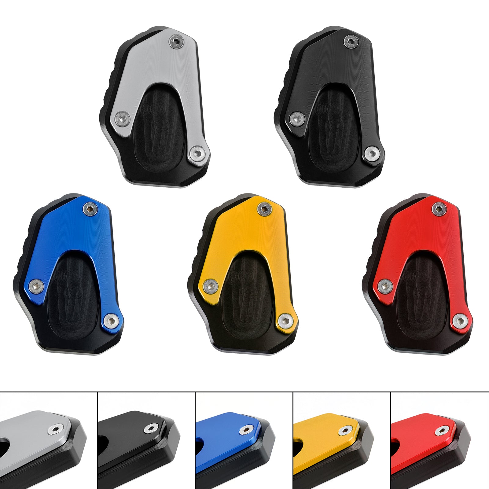 20-23 Suzuki V-Strom DL1050xt Kickstand-Vergrößerungsplattenpad