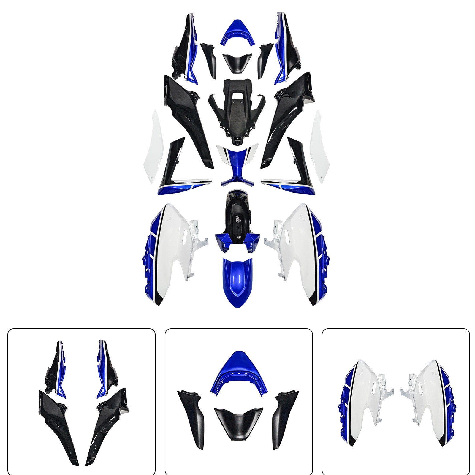 Amotopart 2025-2026 Yamaha TMAX560 Fairing Kit Collection