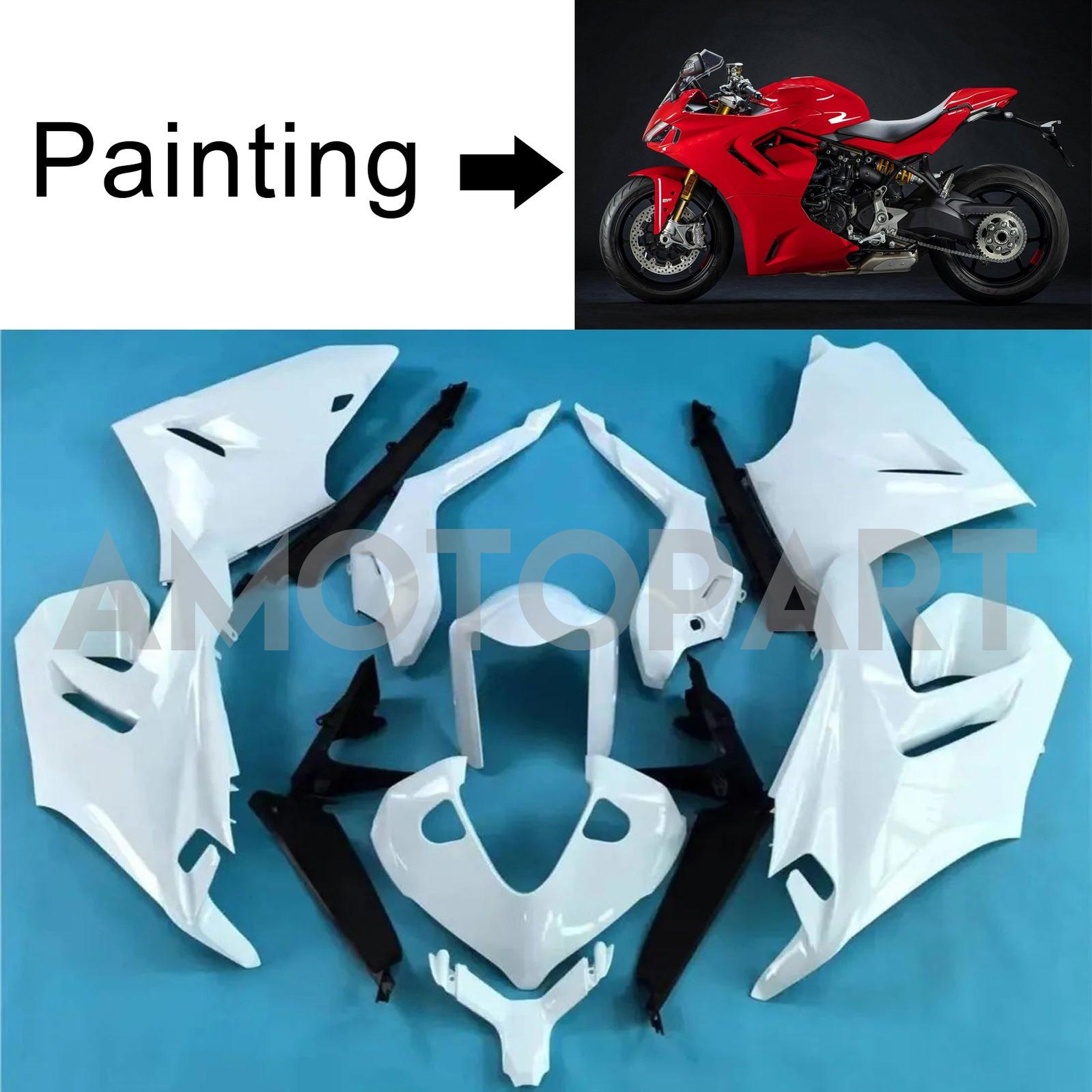 Amotopart Kit carena Ducati Supersport 950 / 950S Rosso Nero 2021-2024
