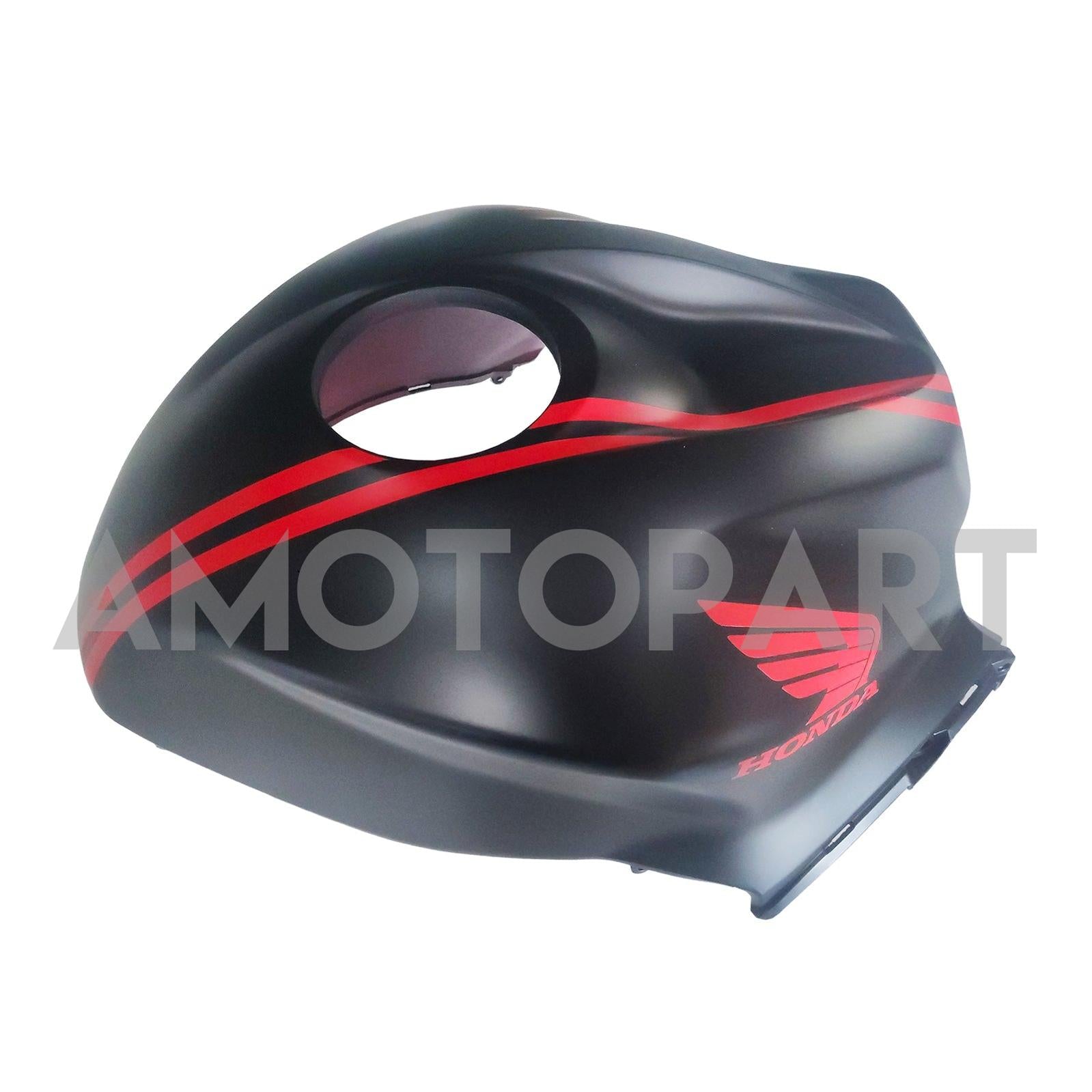 Amotopart 2007-2008 Honda CBR600RR Matte Black Red Fairing Kit