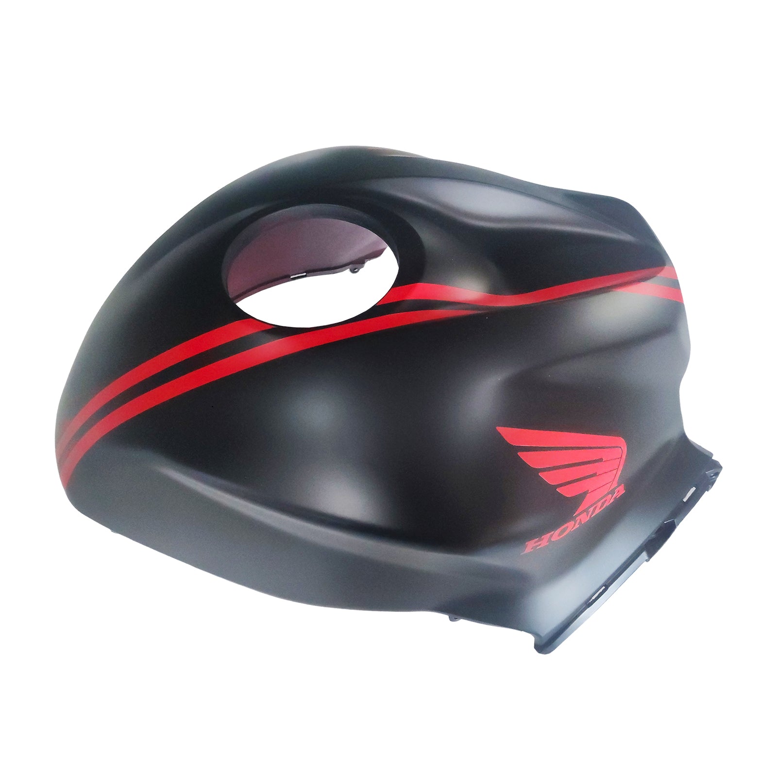 Amotopart 2007-2008 Honda CBR600RR Matte Black Red Fairing Kit