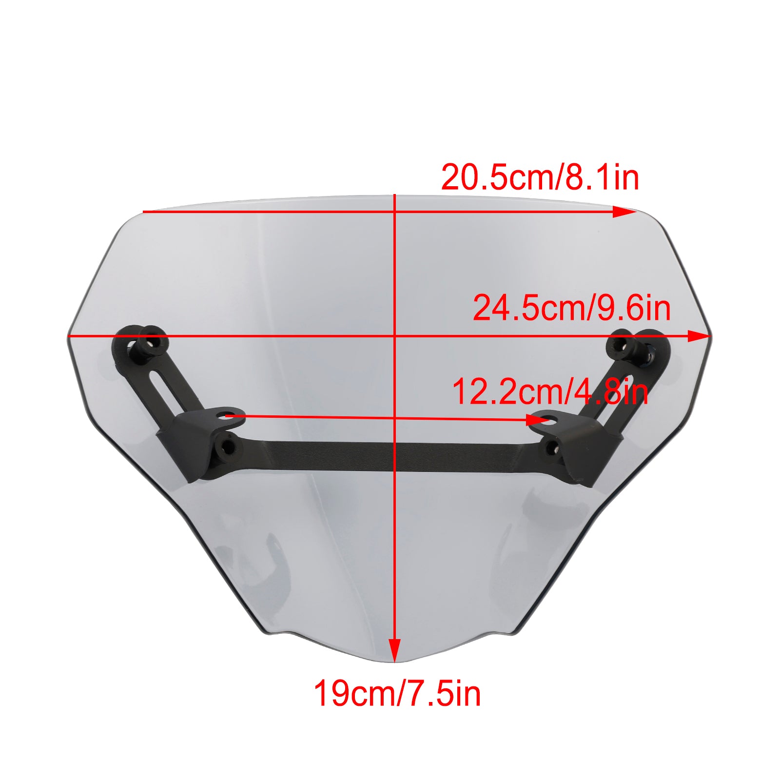 2023-2024 Honda CB750 ABS Motorcykel vindrutan vindruta