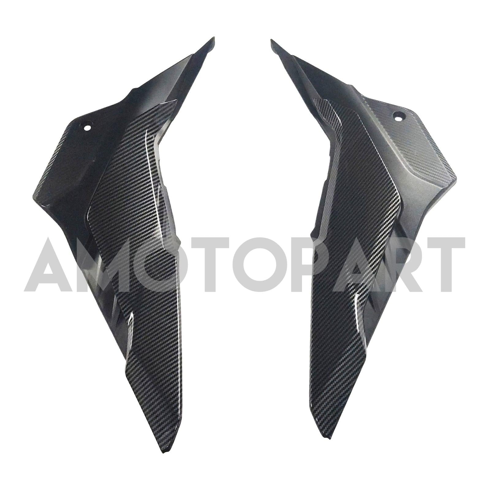 Amotopart 2016-2018 Honda CBR500R Carbon Fiber Pattern Fairing Kit