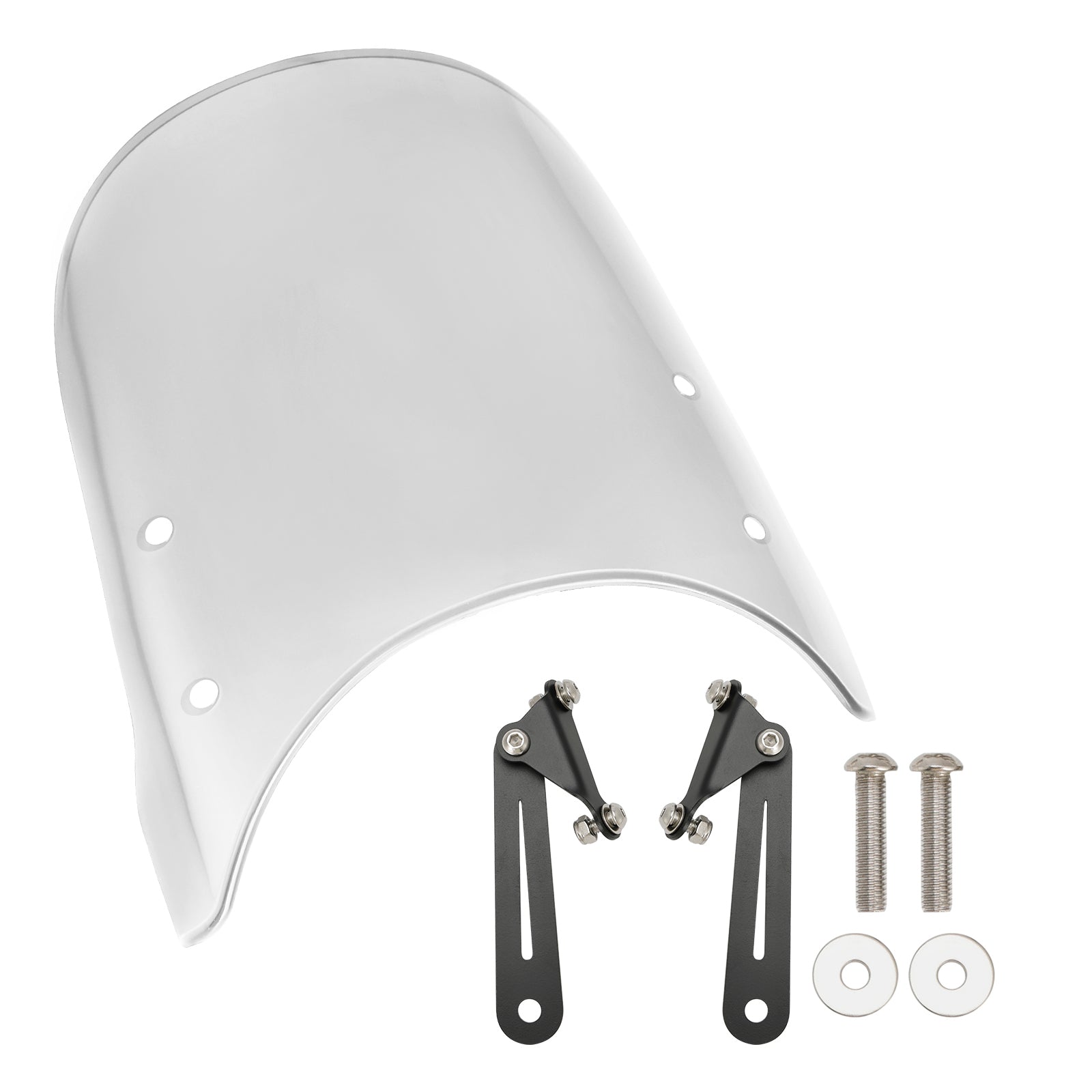 Moto Guzzi 16-23 V7 Classic & 18-23 V9 Clear Bobber Windshield vindruta