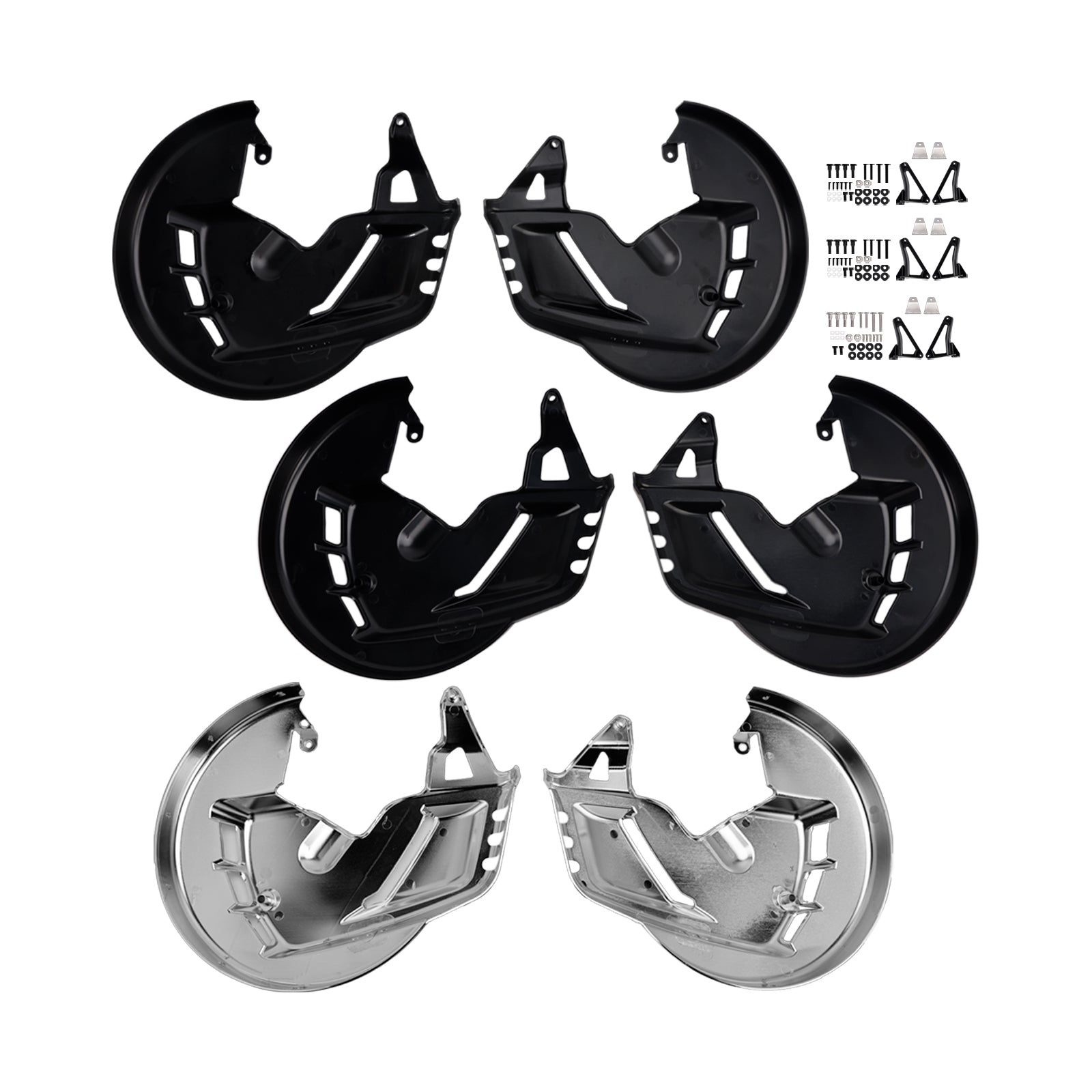 Honda Goldwing GL1800 F6B 01-15 Front Brake Disc Rotor Covers