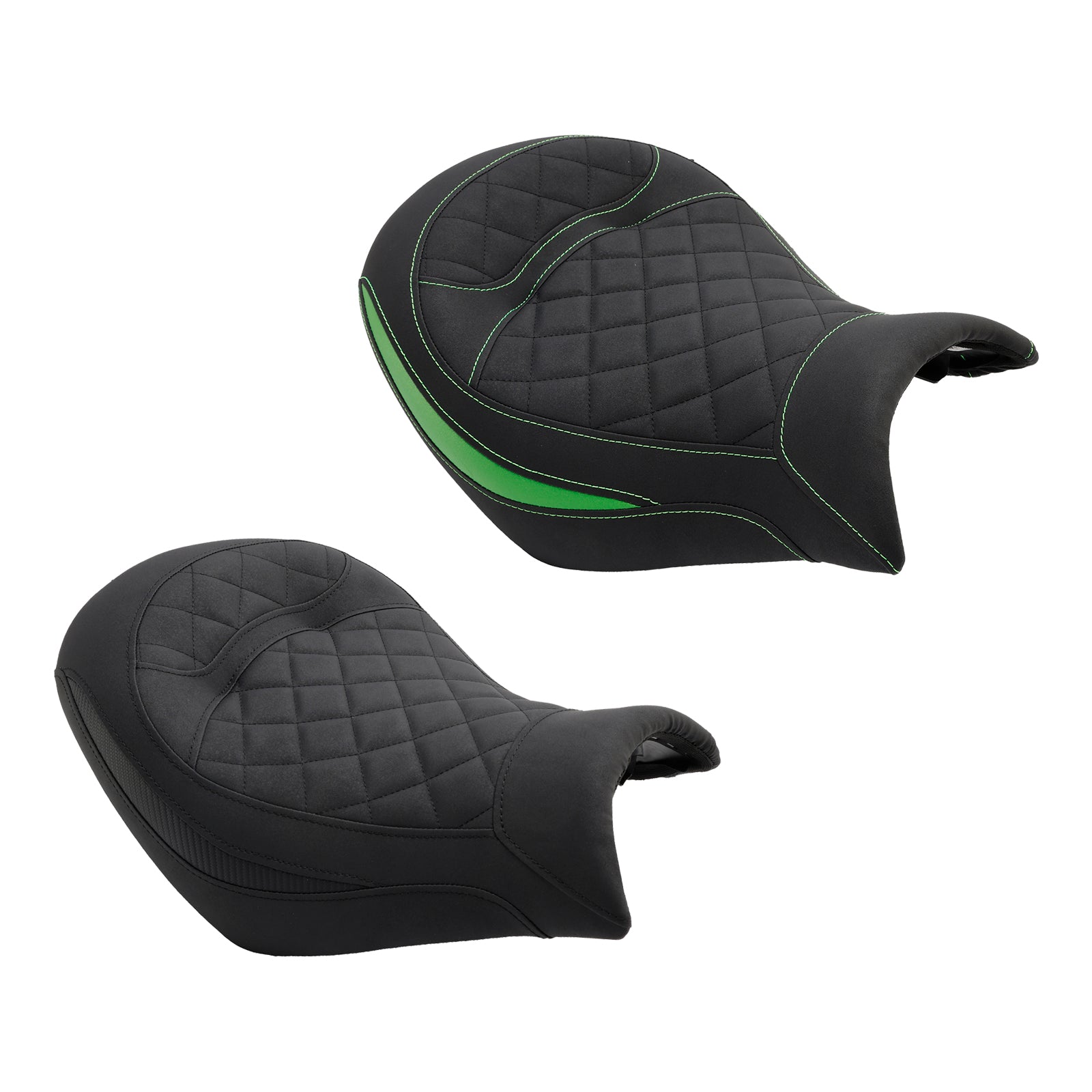 15-23 Kawasaki Vulcan S Vn650 Front Driver Raider Seat Pillion Saddle Green