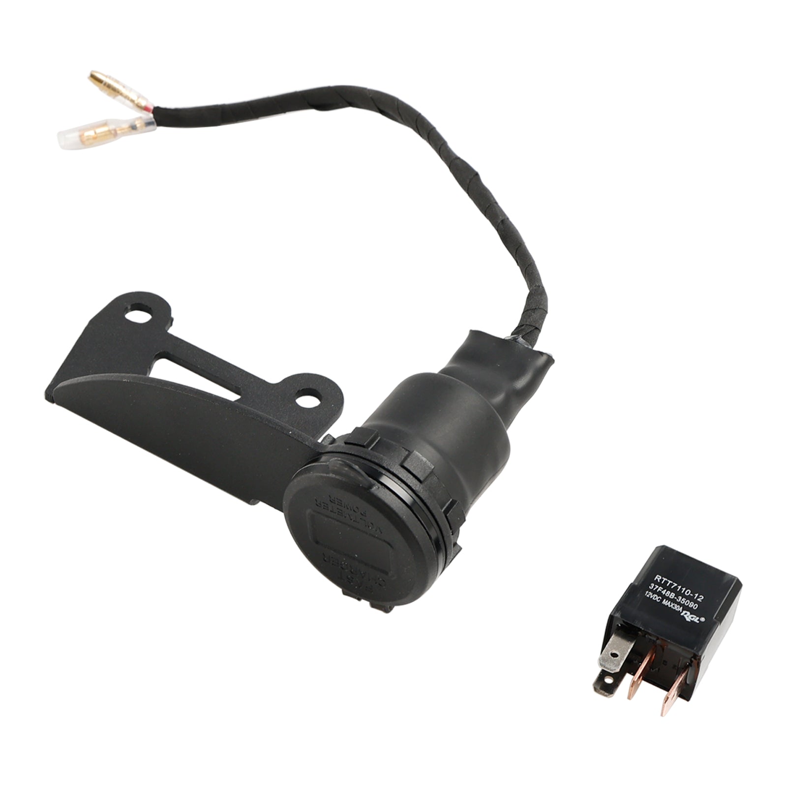 22-24 Honda Rebel CMX300 CMX500 12v Chargeur de prise USB + C
