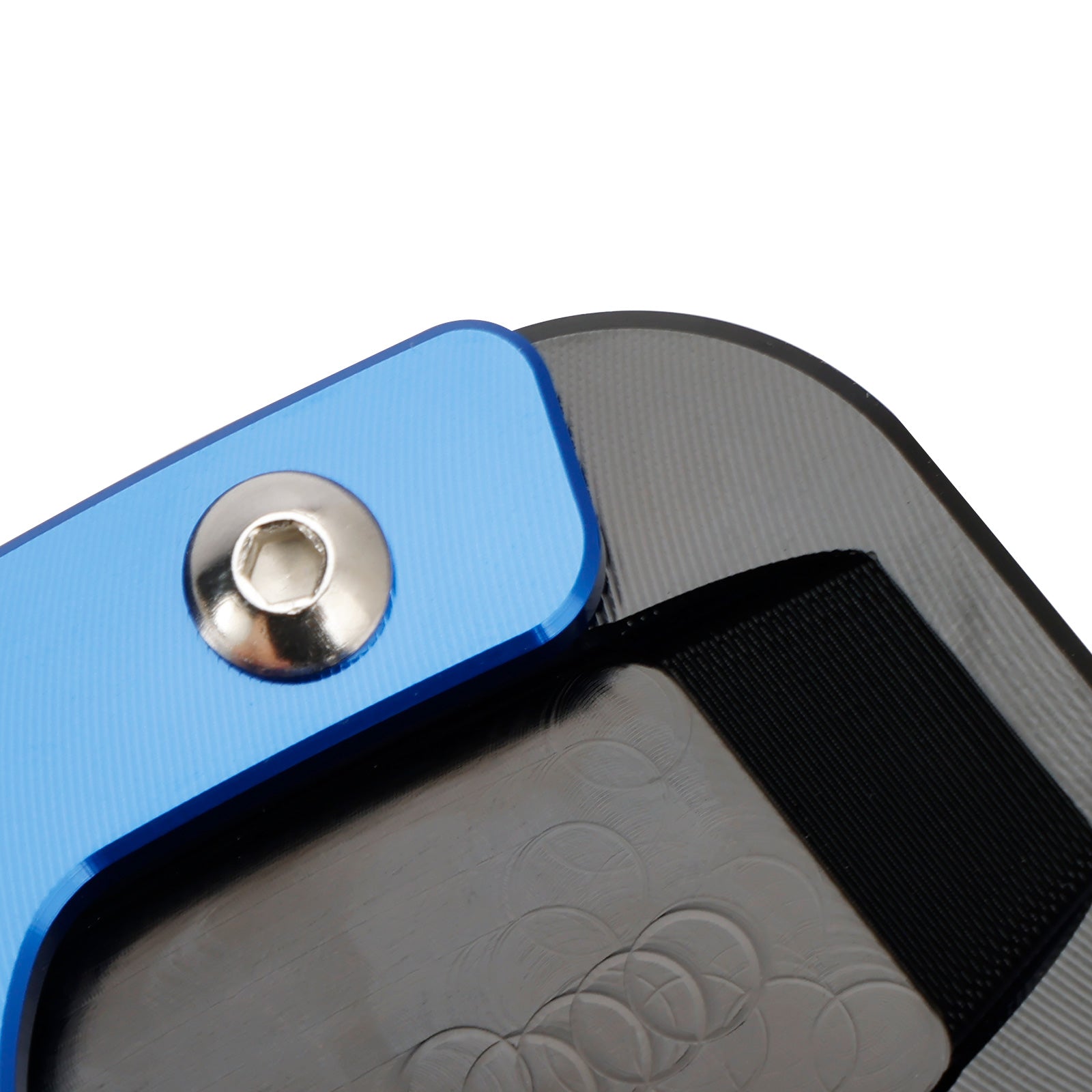 Suzuki 15-20 GSX-S1000 & 22-23 GSX-S1000 Blue Kickstand Enlarge Plate Pad