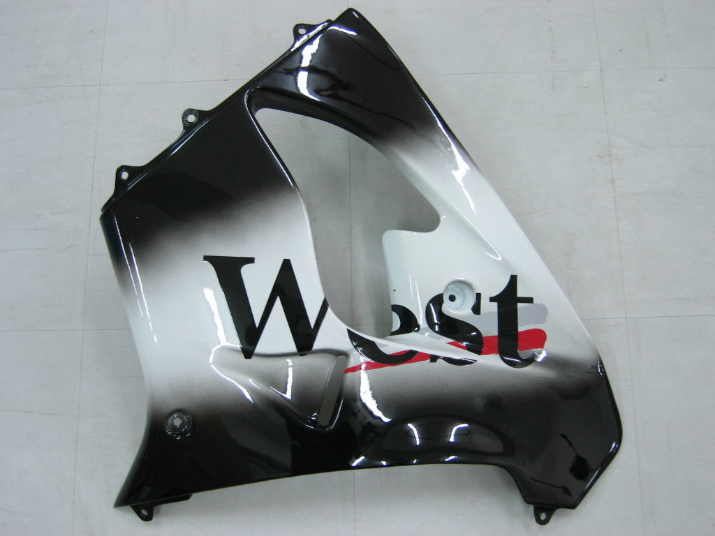 Amotopart 2000-2001 Kawasaki ZX9R Black Fairing Kit