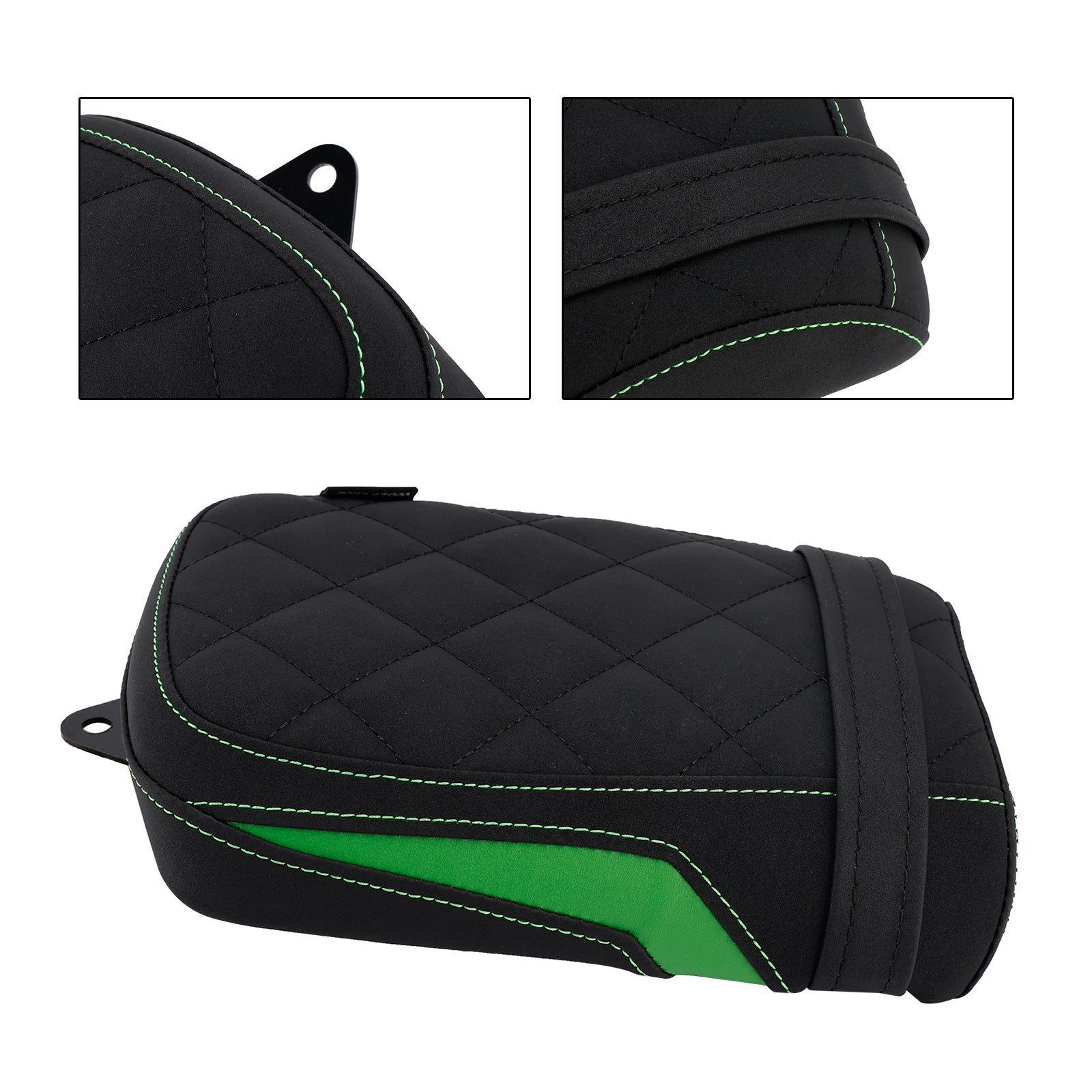 24-25 Kawasaki Eliminator 500 Rear Seat Passenger Cushion Flat Pu Black