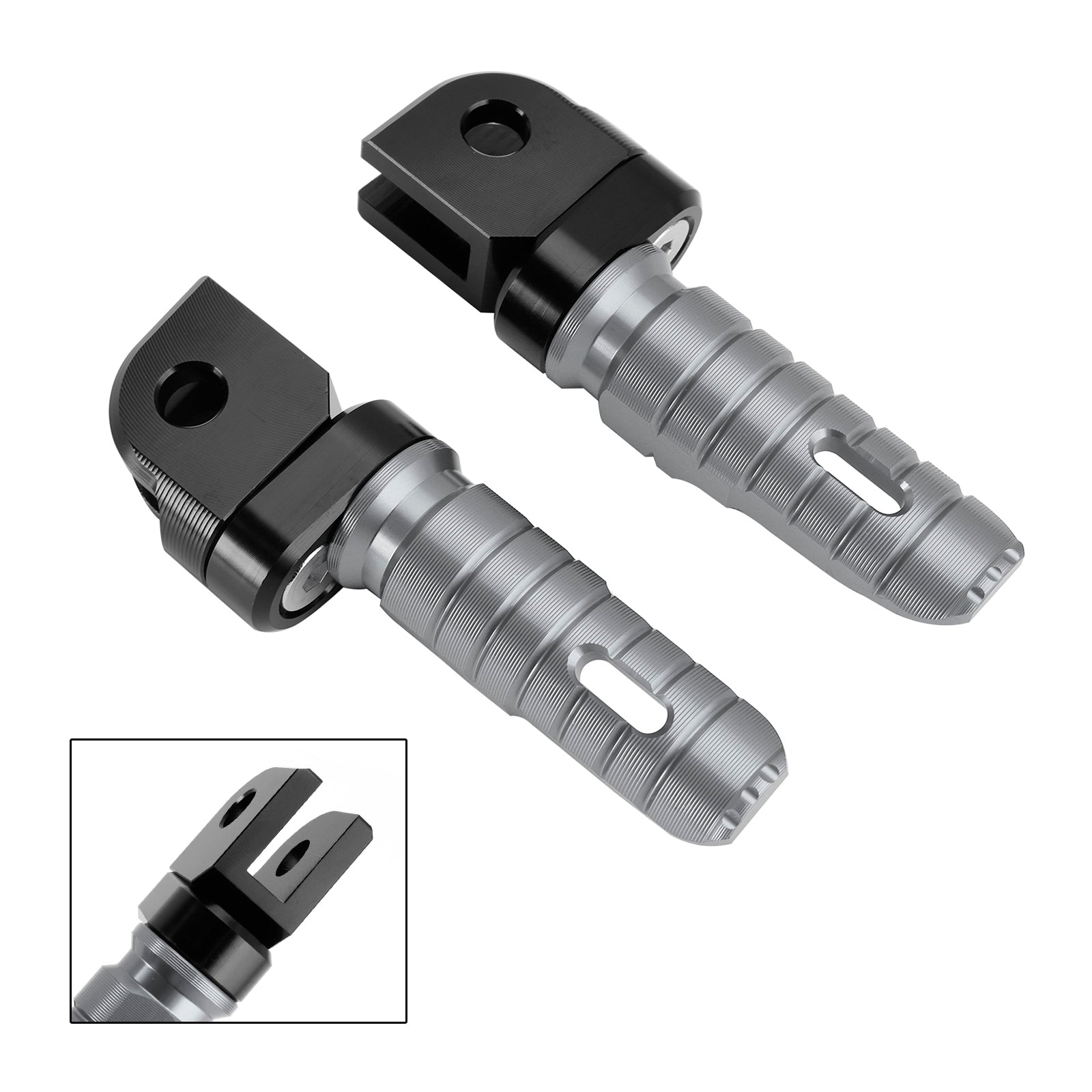 KAWASAKI ZX-4R ZX-4RR 24-25 NINJA 400 18-24 Front Footrests Foot Pegs