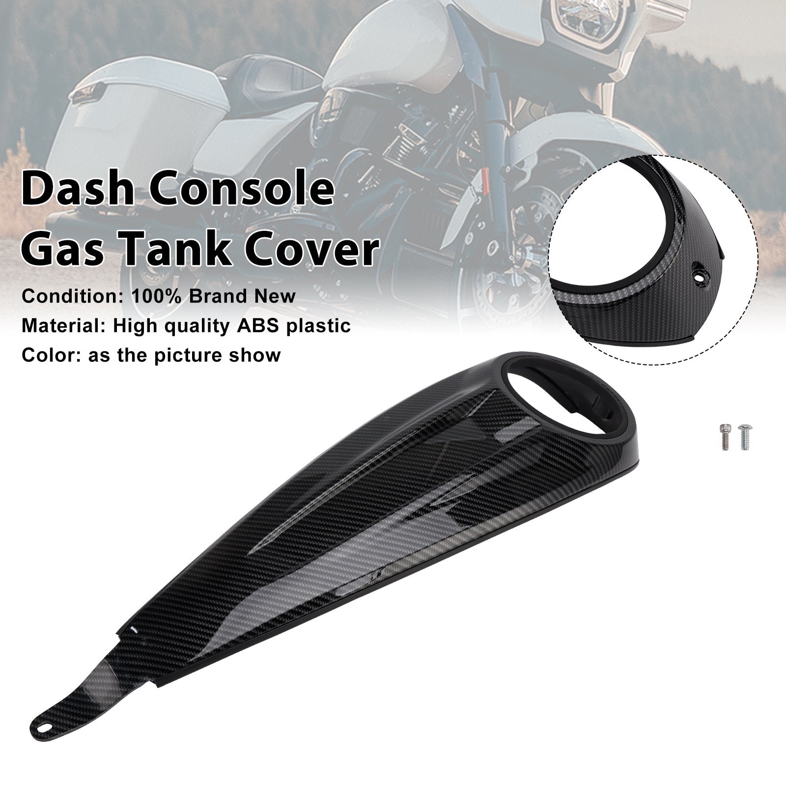Touring Road Glide / Street Glide 2023-2025 Dash Console Gas Tank Cover