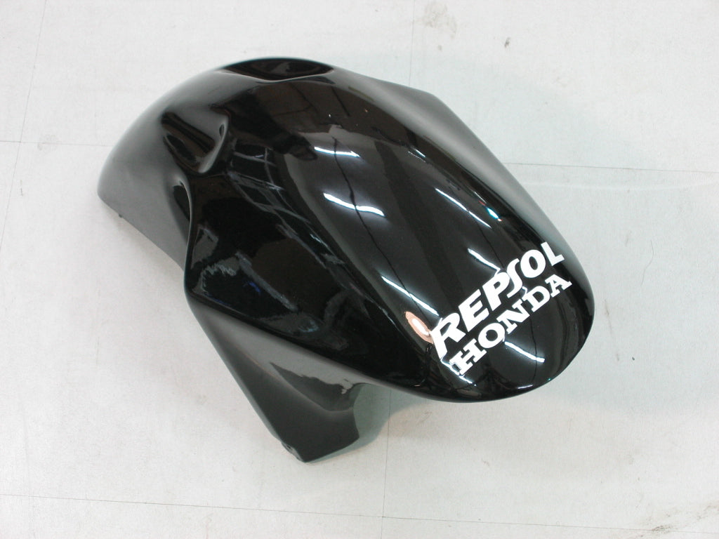 Amotopart 2002-2003 Honda CBR954 Kit de carénage noir en argent