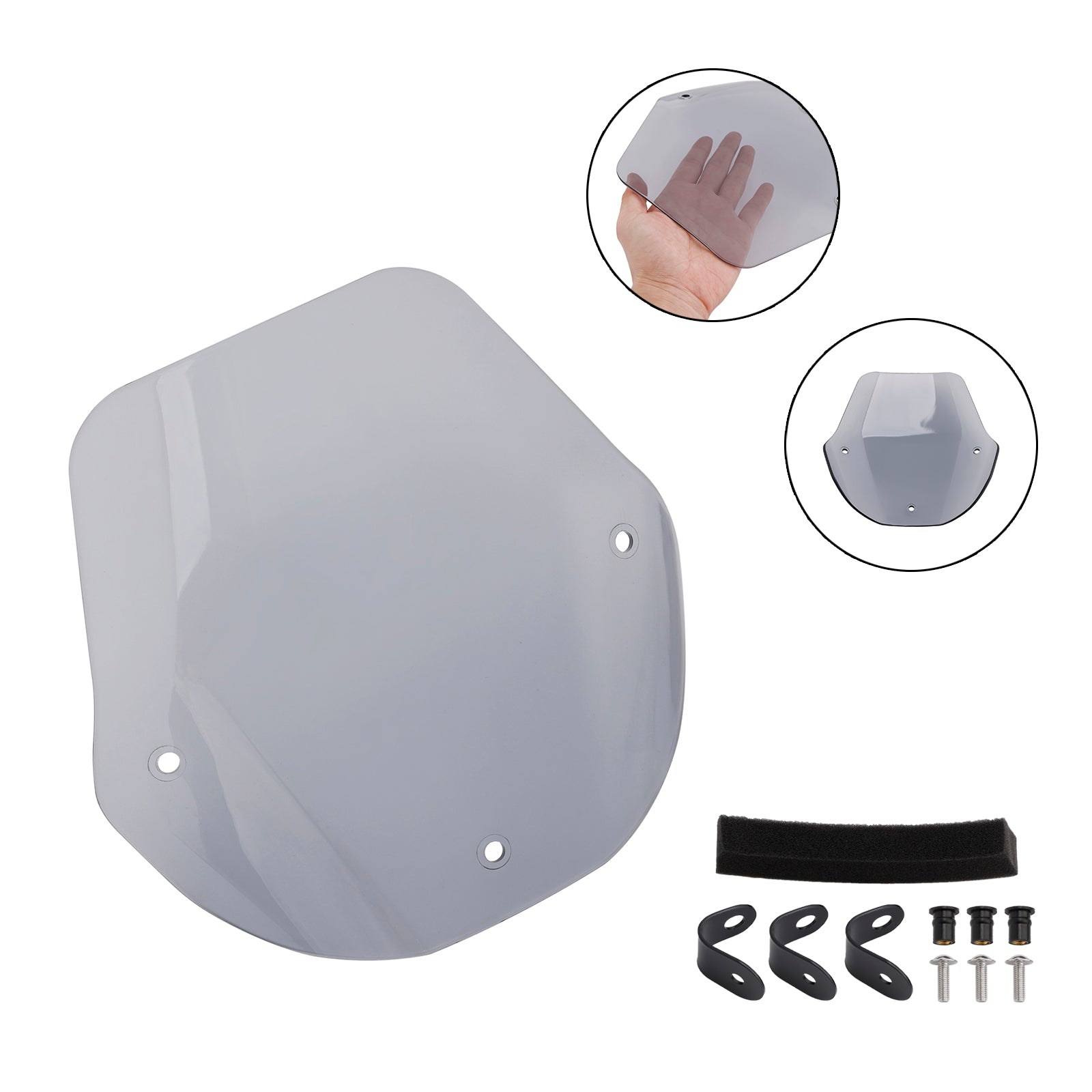 Suzuki GSX-8S 2023-2024 voorruitenscherm + beugel